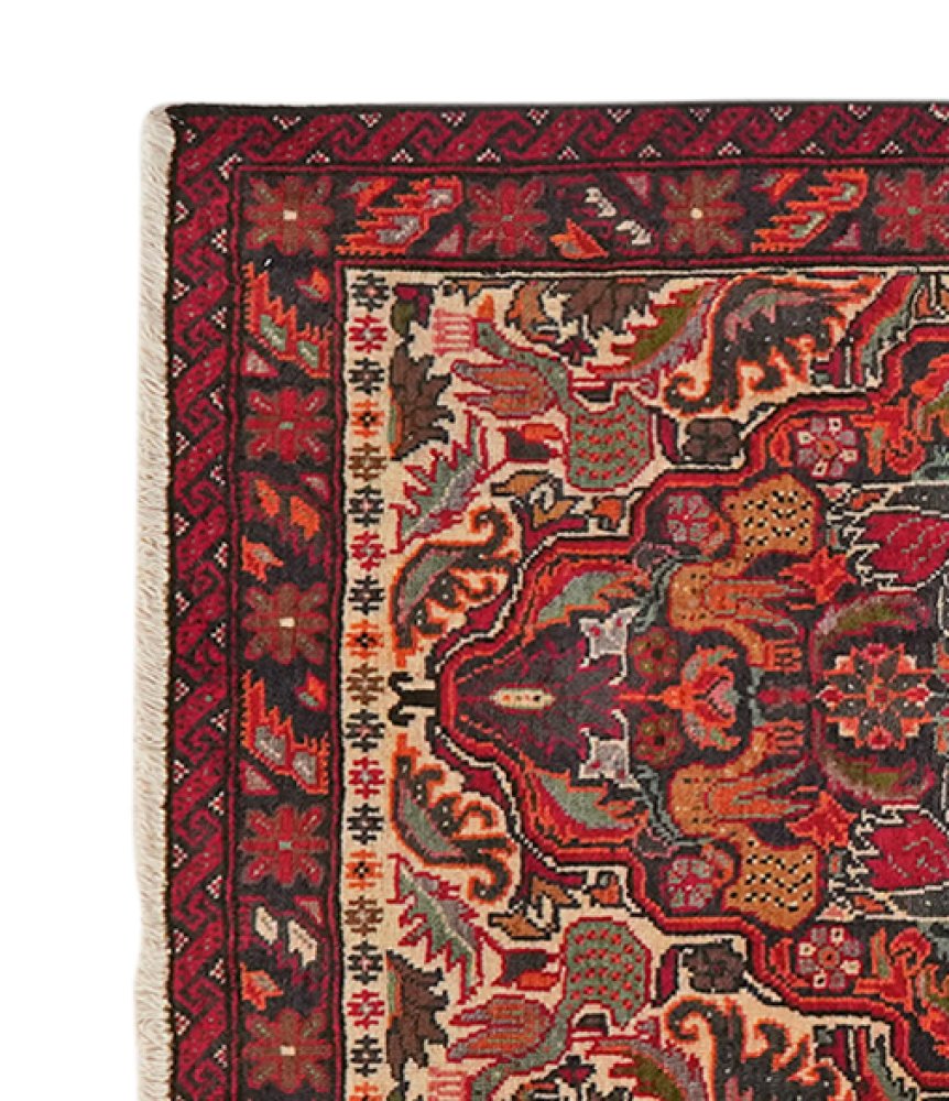 Belutch — Hand-knotted, 69x98 cm, Multicolor, 100% Virgin Wool | View 3