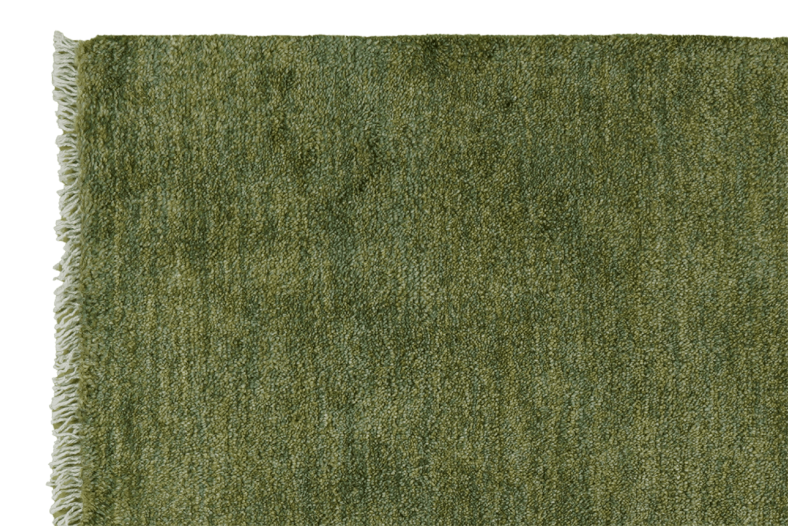 Gabbeh — Hand-knotted, 60x87 cm, Green, 100% Virgin Wool | View 3