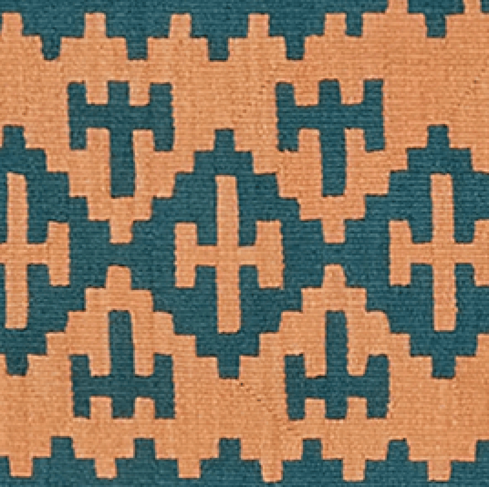 Kelim Gashgai — Handmade, 56x200 cm, Beige, 100% Virgin Wool | View 4