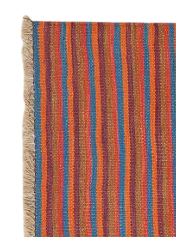 Kelim Gashgai — Handgefertigt, 190x64 cm, Bunt, 100% Virgin Wool | View 4