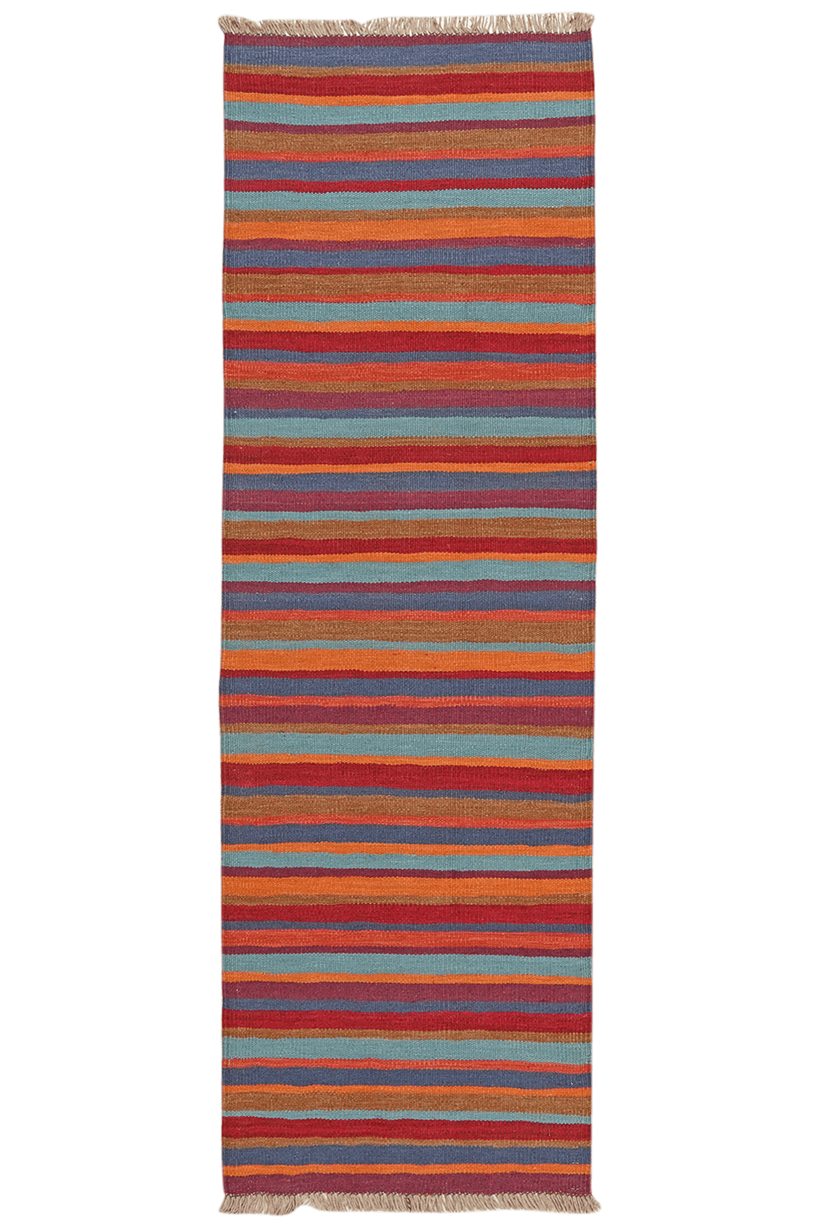 Kelim Gashgai — Handmade, 61x190 cm, Multicolor, 100% Virgin Wool | Main view