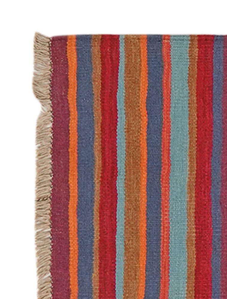 Kelim Gashgai — Handmade, 61x190 cm, Multicolor, 100% Virgin Wool | View 3