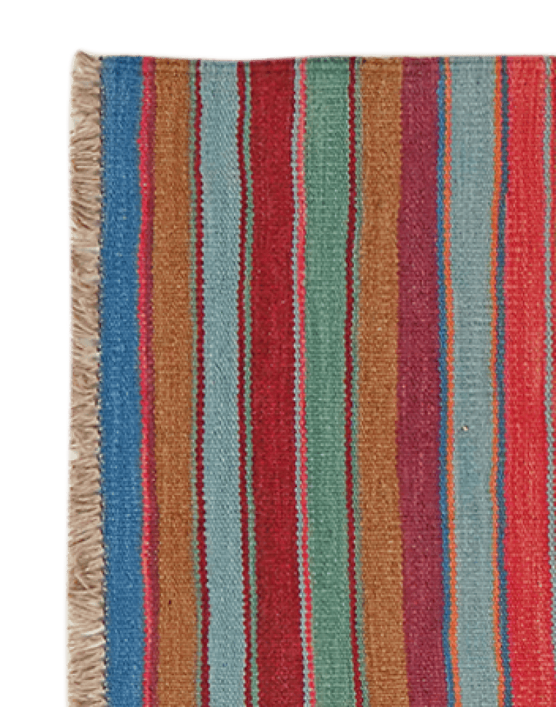 Kelim Gashgai — Handmade, 62x181 cm, Multicolor, 100% Virgin Wool | View 3