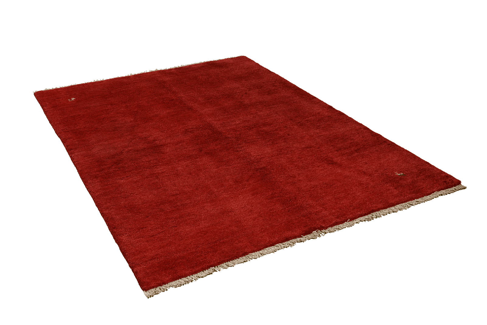 Gabbeh — Hand-knotted, 153x198 cm, Red, 100% Virgin Wool | View 4
