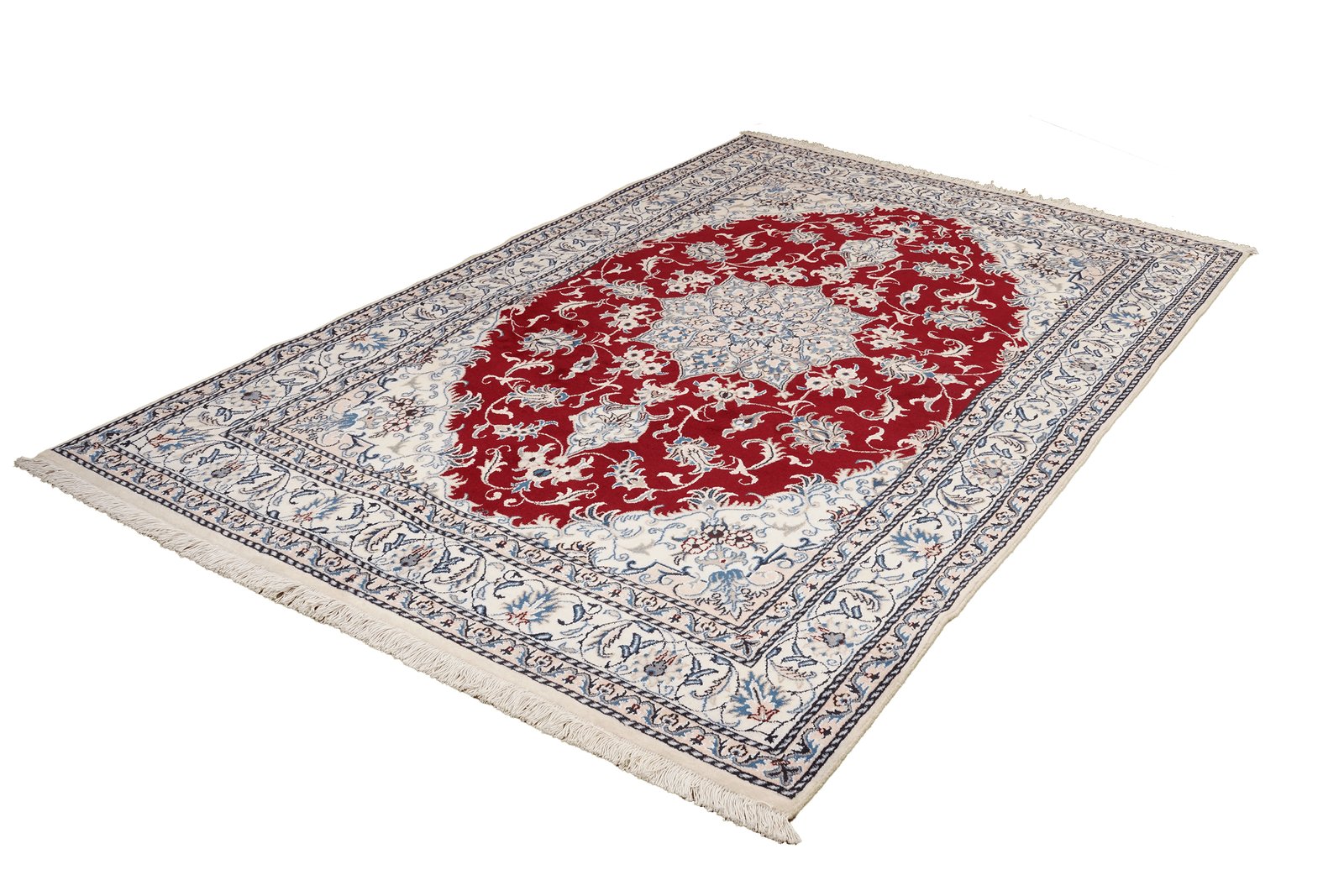 Nain 12La — Hand-knotted, 163x246 cm, Multicolor, 100% Virgin Wool | View 5