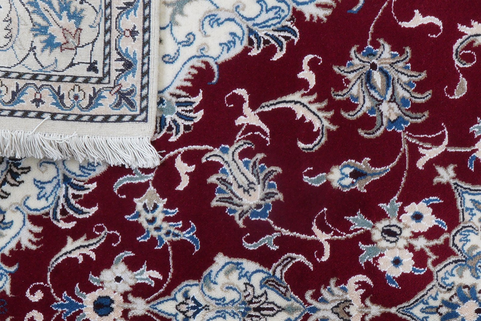 Nain 12La — Hand-knotted, 163x246 cm, Multicolor, 100% Virgin Wool | View 8