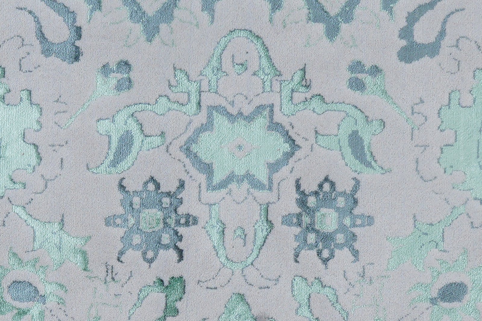 Paradayda — Hand-knotted, 172x235 cm, Blue, 70% Baumwolle, 30% Viskose | View 7