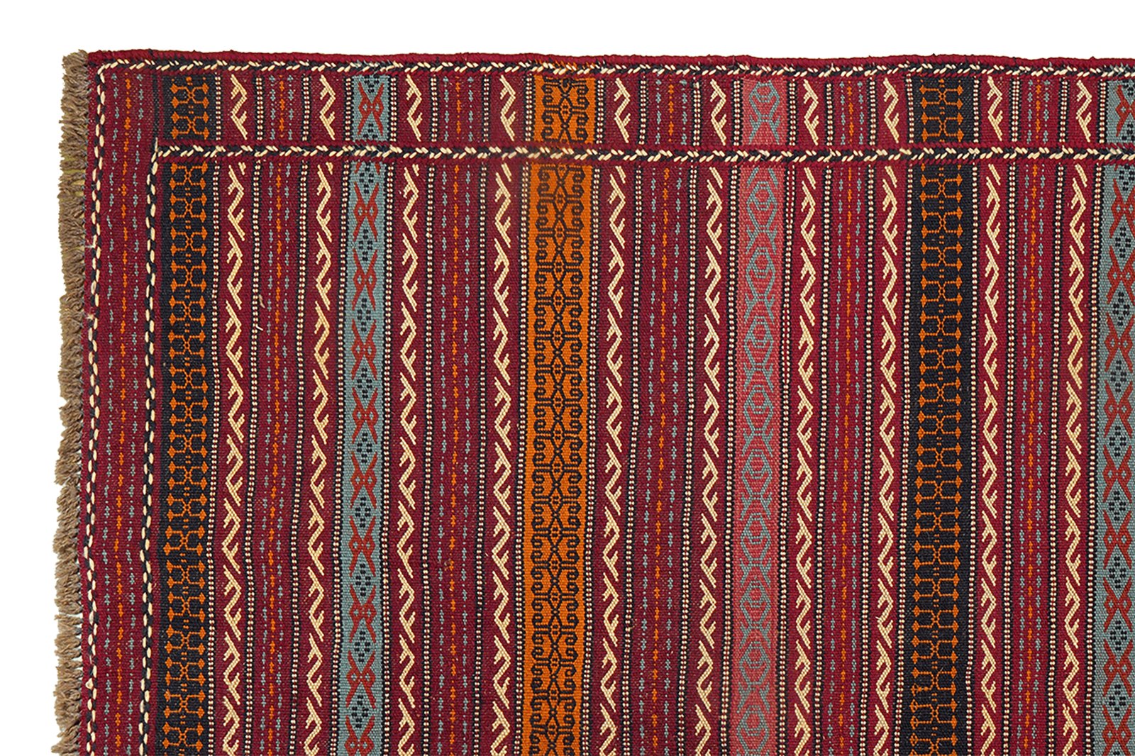 Kelim Kordi — Handmade, 166x237 cm, Multicolor, 100% Virgin Wool | View 3