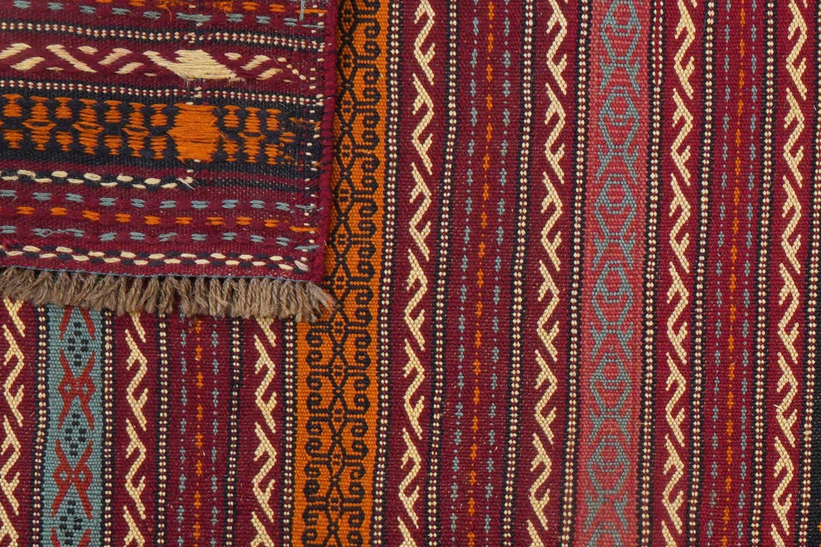 Kelim Kordi — Handmade, 166x237 cm, Multicolor, 100% Virgin Wool | View 7