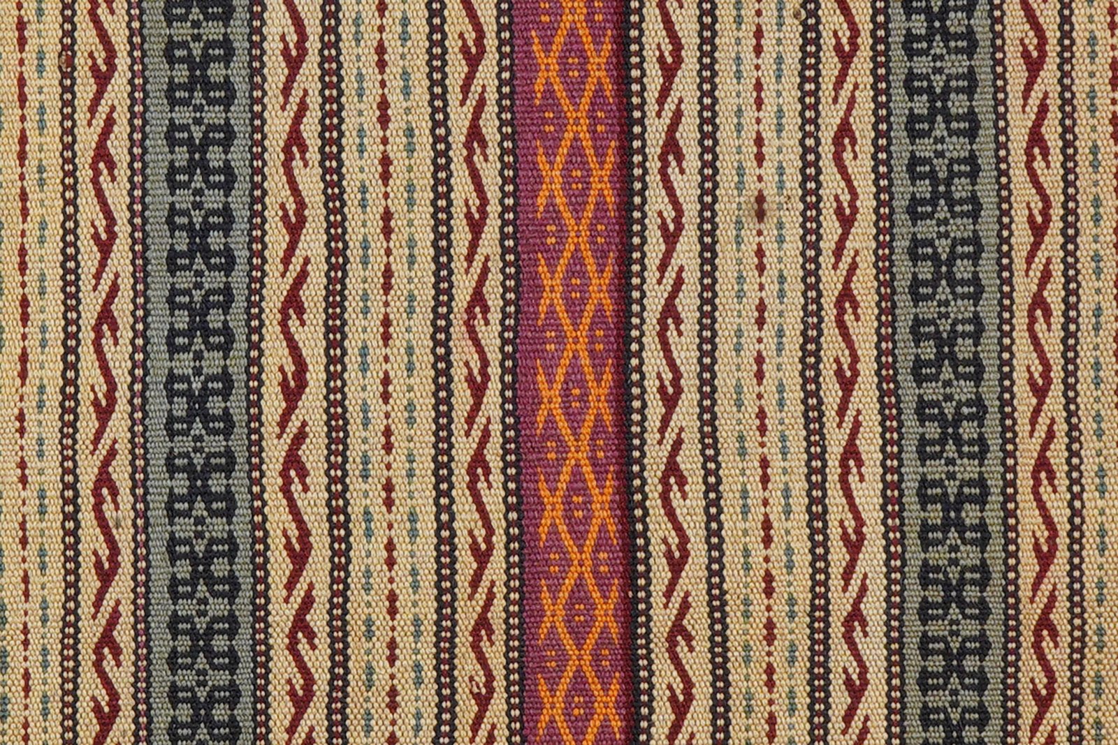 Kelim Kordi — Handmade, 100x150 cm, Beige, 100% Virgin Wool | View 6