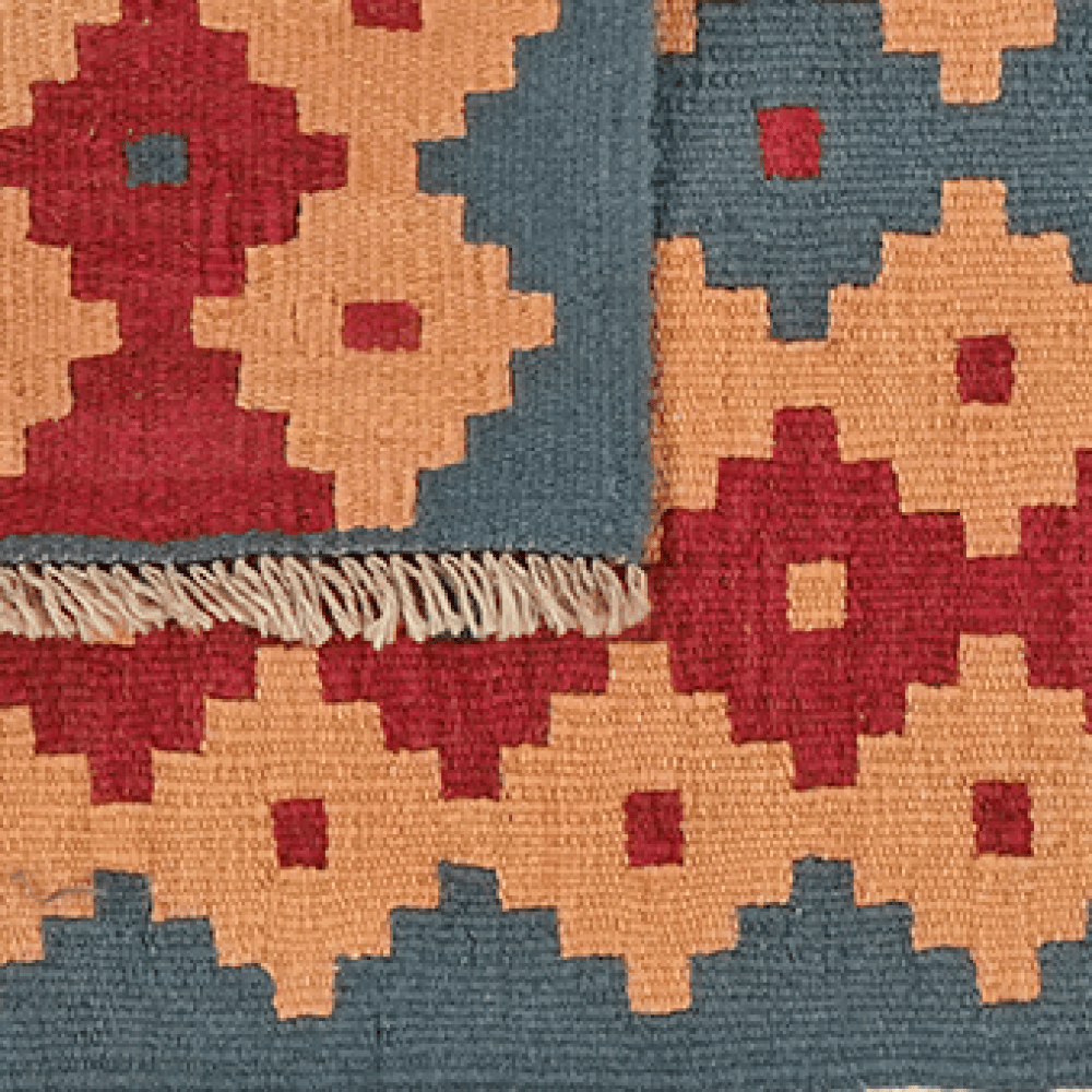Kelim Gashgai — Handmade, 61x86 cm, Multicolor, 100% Virgin Wool | View 6