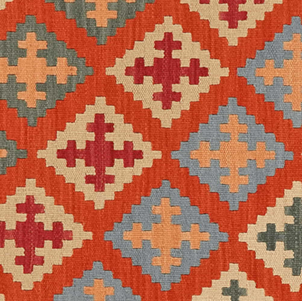 Kelim Gashgai — Handmade, 70x96 cm, Multicolor, 100% Virgin Wool | View 4