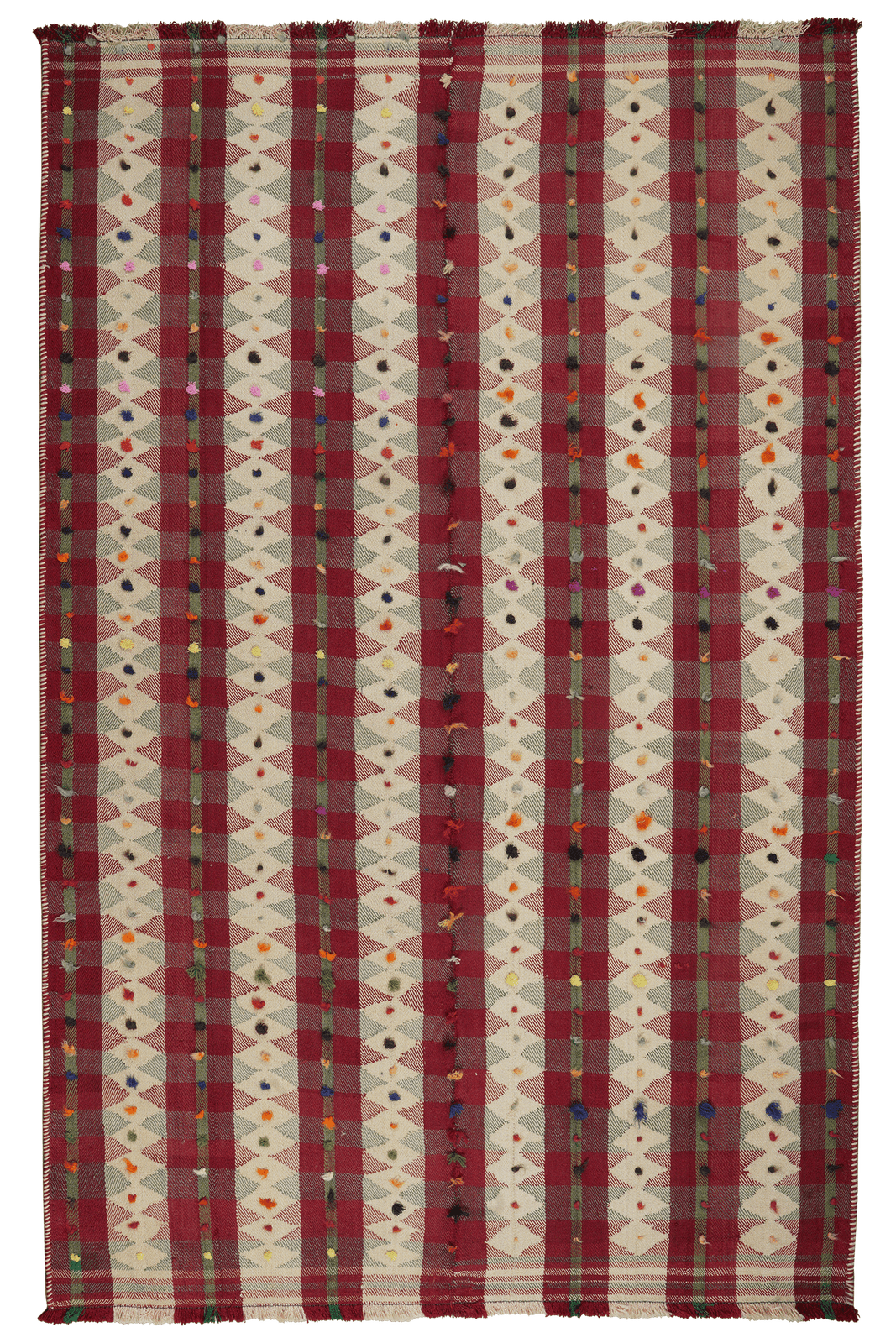 Kelim — Handmade, 144x223 cm, Multicolor, 100% Virgin Wool | Main view