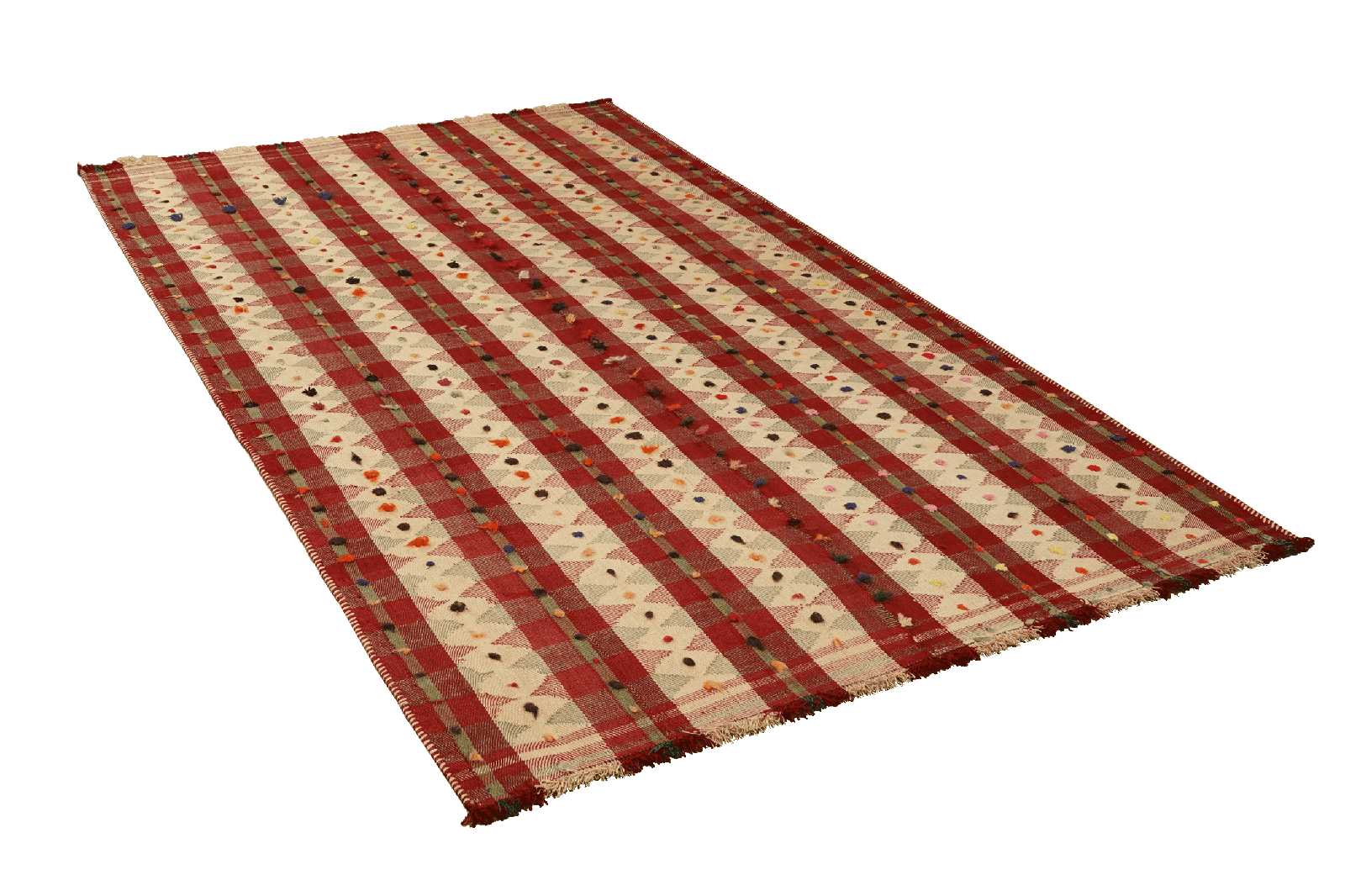 Kelim — Handmade, 144x223 cm, Multicolor, 100% Virgin Wool | View 4