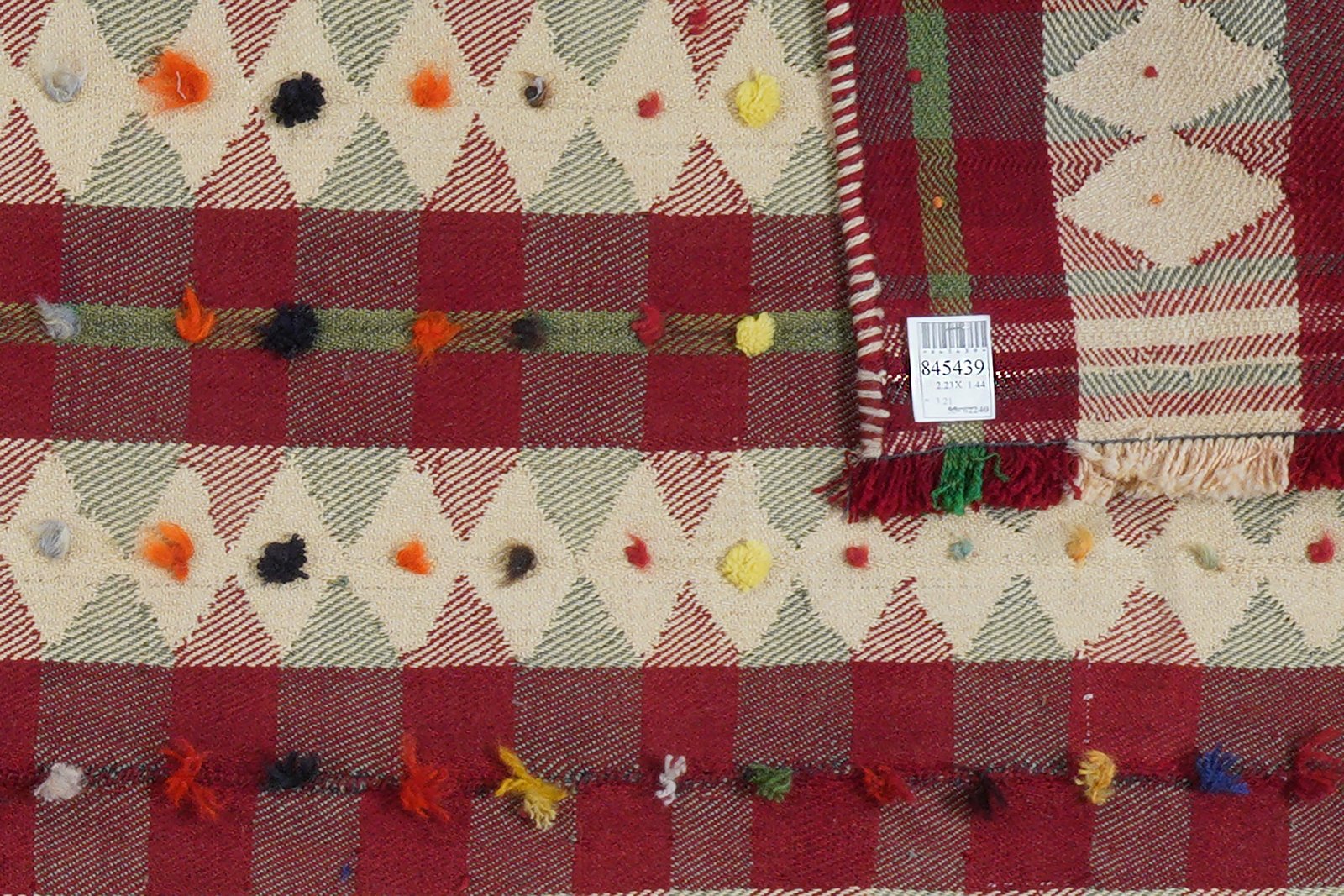Kelim — Handmade, 144x223 cm, Multicolor, 100% Virgin Wool | View 5