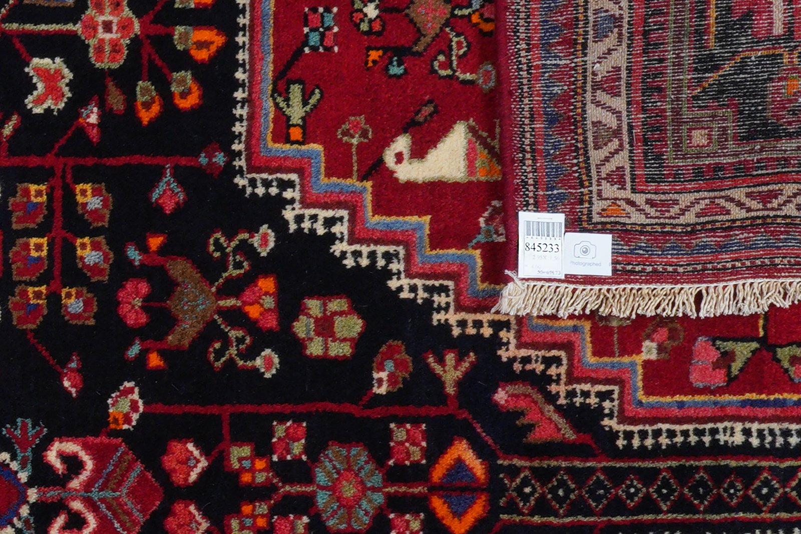 Toysarghan — Hand-knotted, 156x295 cm, Blue, 100% Virgin Wool | View 6