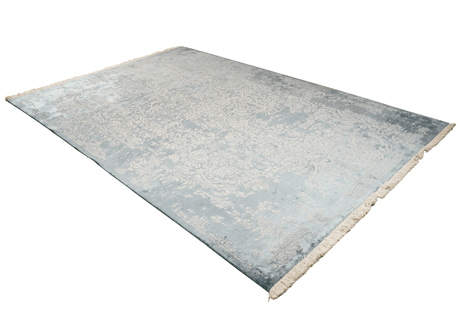 Paradayda — Hand-knotted, 237x300 cm, Blue, 80% Viskose, 20% Baumwolle | View 4