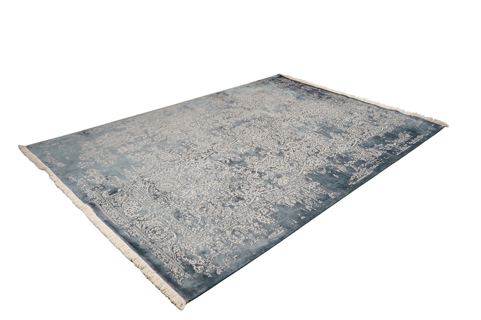 Paradayda — Hand-knotted, 235x300 cm, Blue, 80% Viskose, 20% Baumwolle | View 5