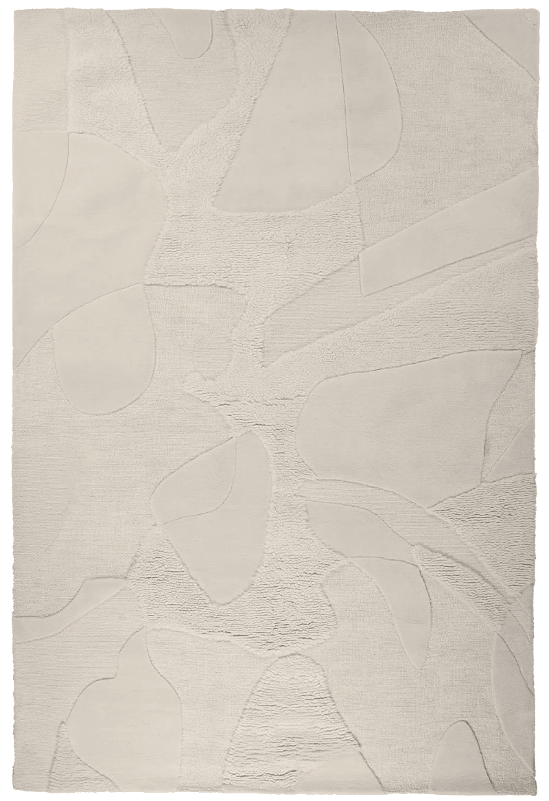 Desert Dune — Hand-knotted, 120x180 cm, Beige, 100% Virgin Wool | Main view