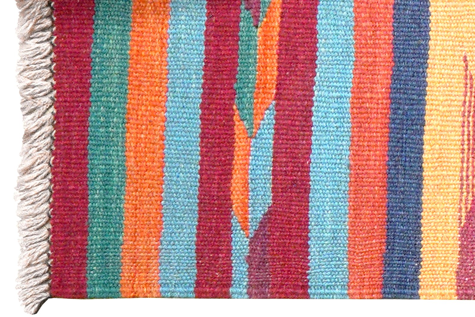 Kelim Gashgai — Handmade, 61x200 cm, Yellow, 100% Virgin Wool | View 3