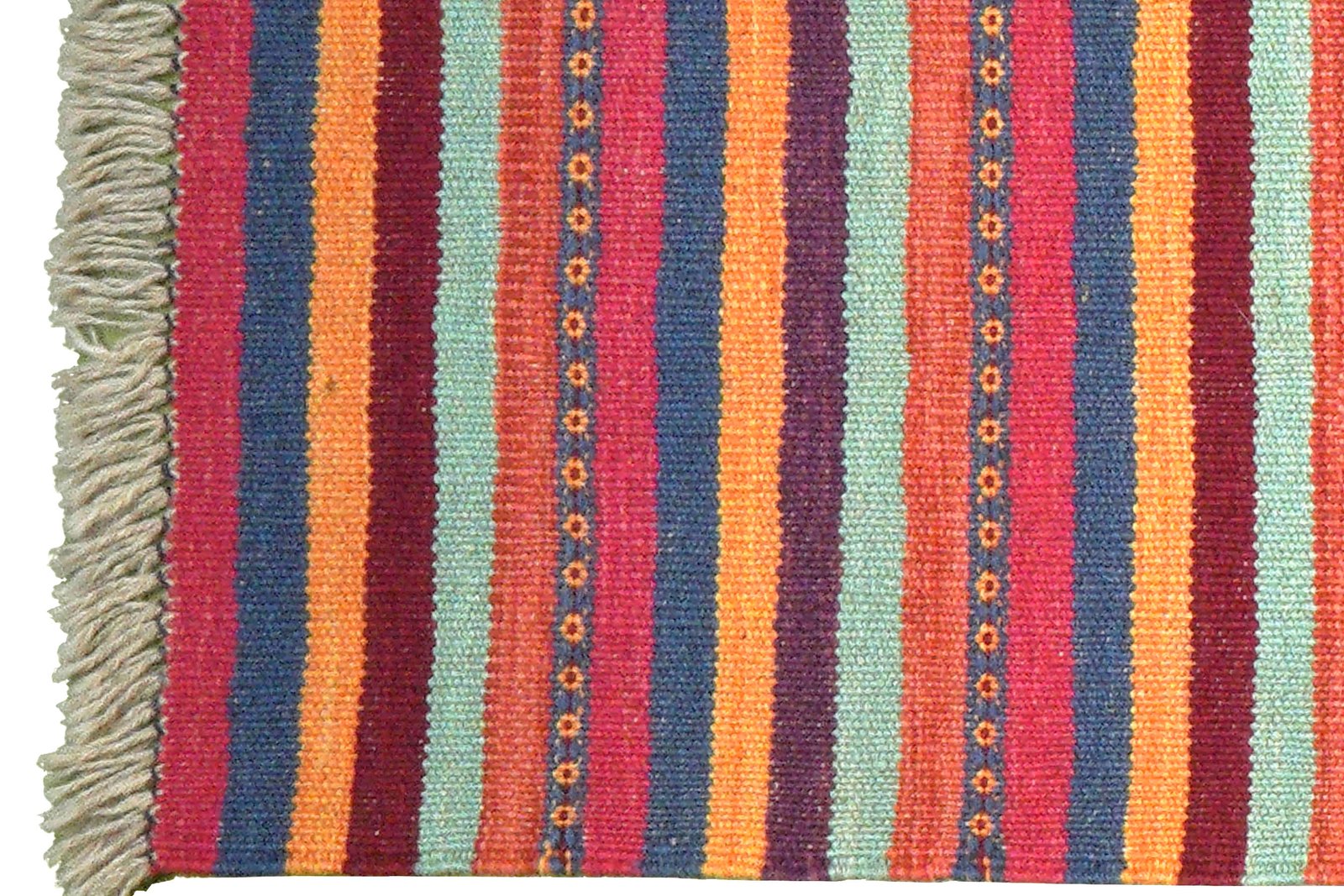 Kelim Gashgai — Handmade, 62x204 cm, Multicolor, 100% Virgin Wool | View 3