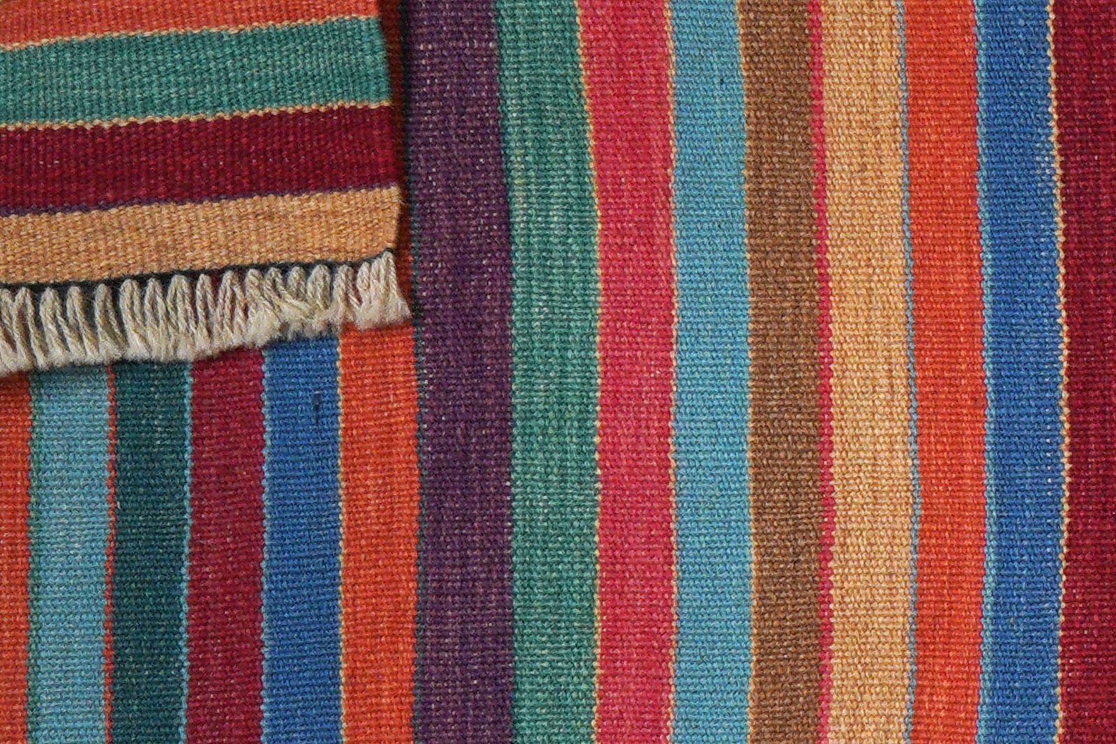Kelim Gashgai — Handmade, 61x201 cm, Multicolor, 100% Virgin Wool | View 6
