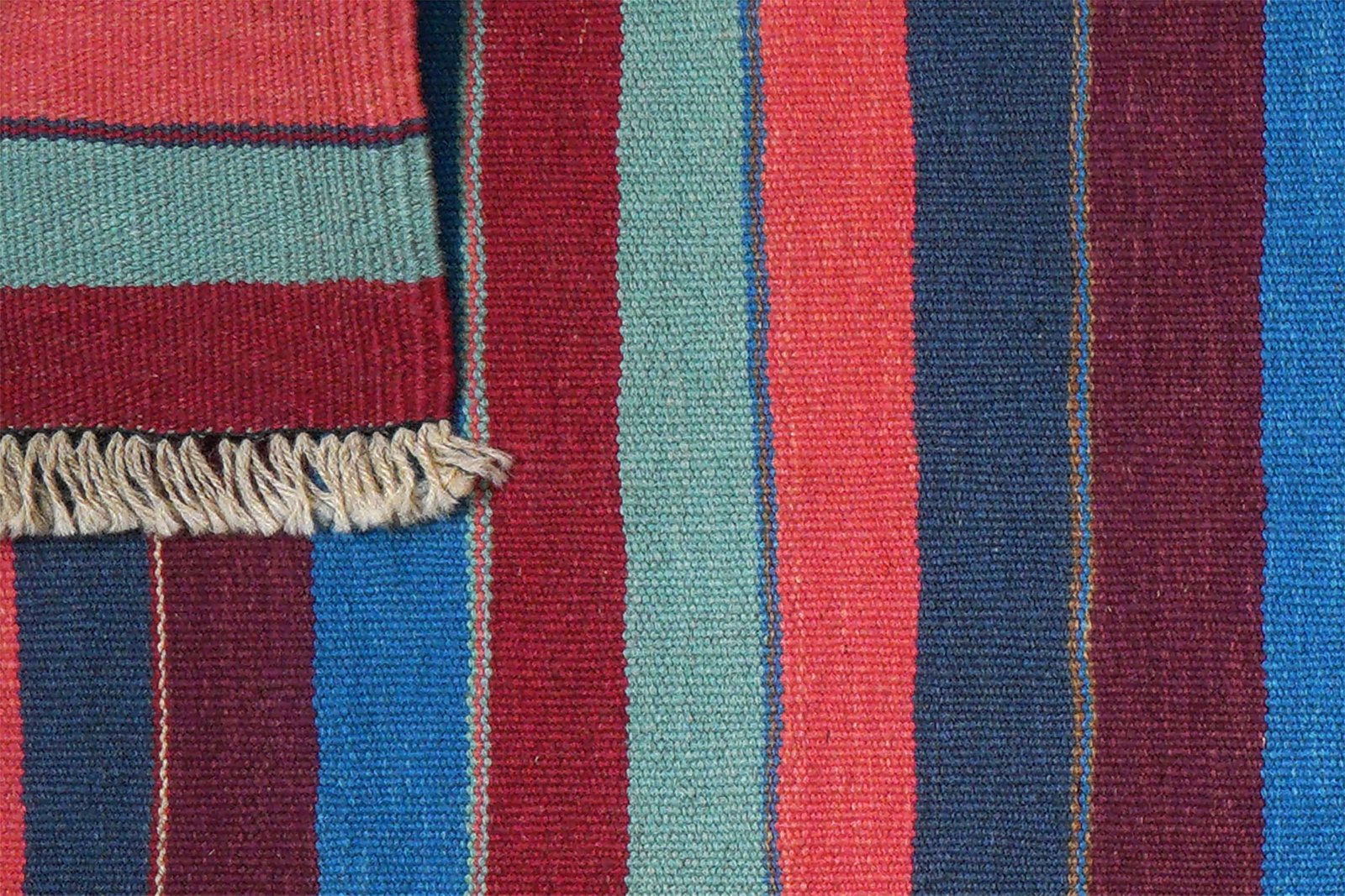 Kelim Gashgai — Handmade, 62x187 cm, Multicolor, 100% Virgin Wool | View 6