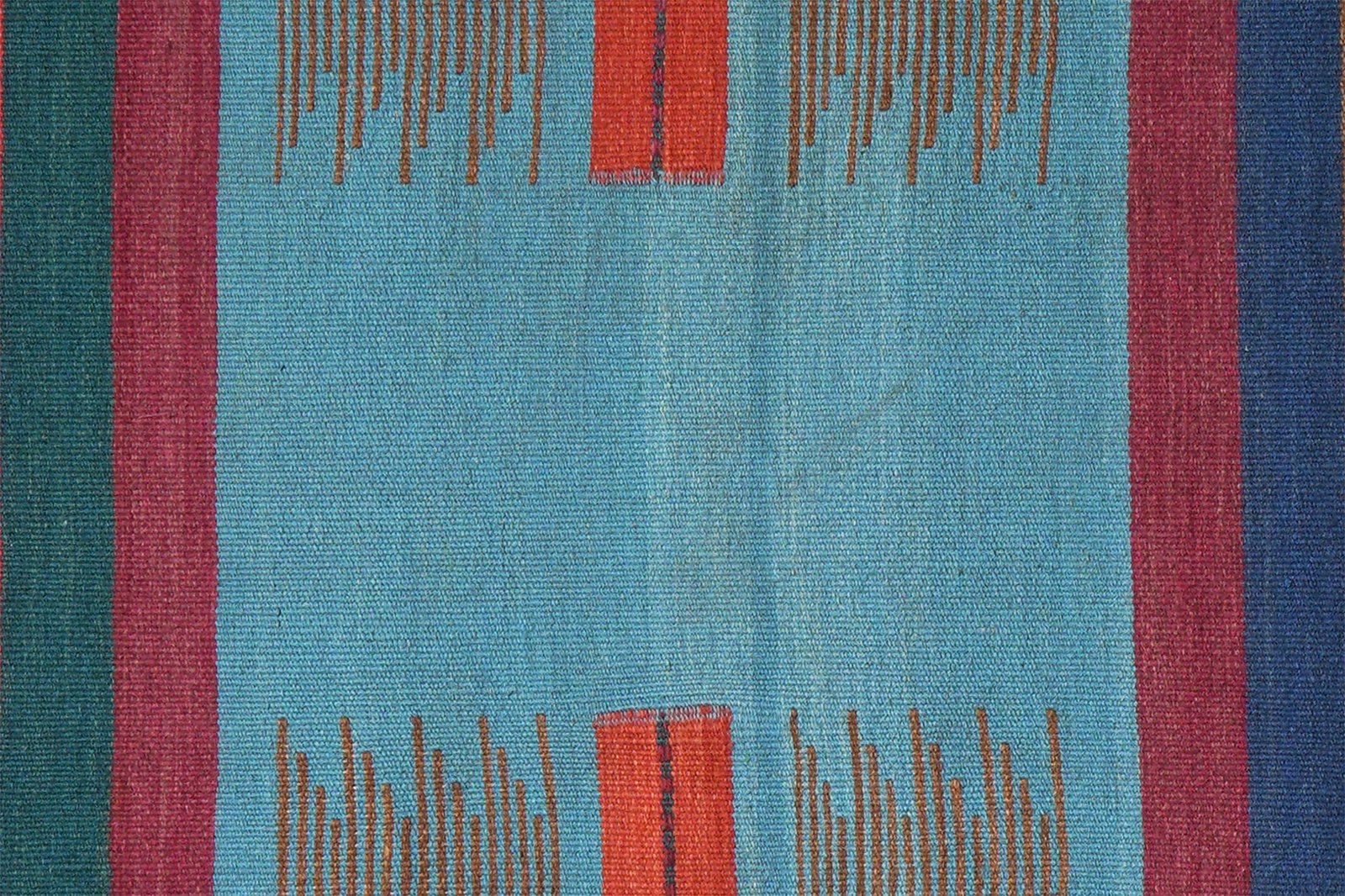 Kelim Gashgai — Handmade, 63x200 cm, Multicolor, 100% Virgin Wool | View 5