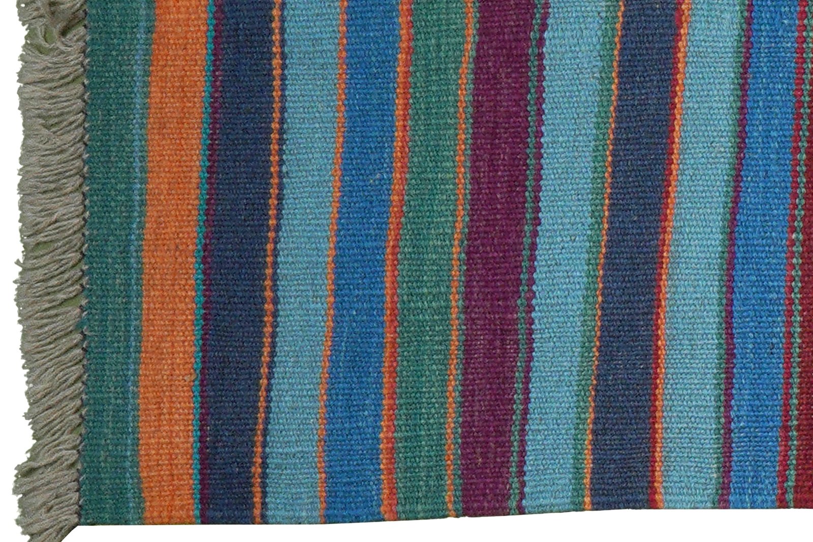 Kelim Gashgai — Handmade, 57x194 cm, Multicolor, 100% Virgin Wool | View 3