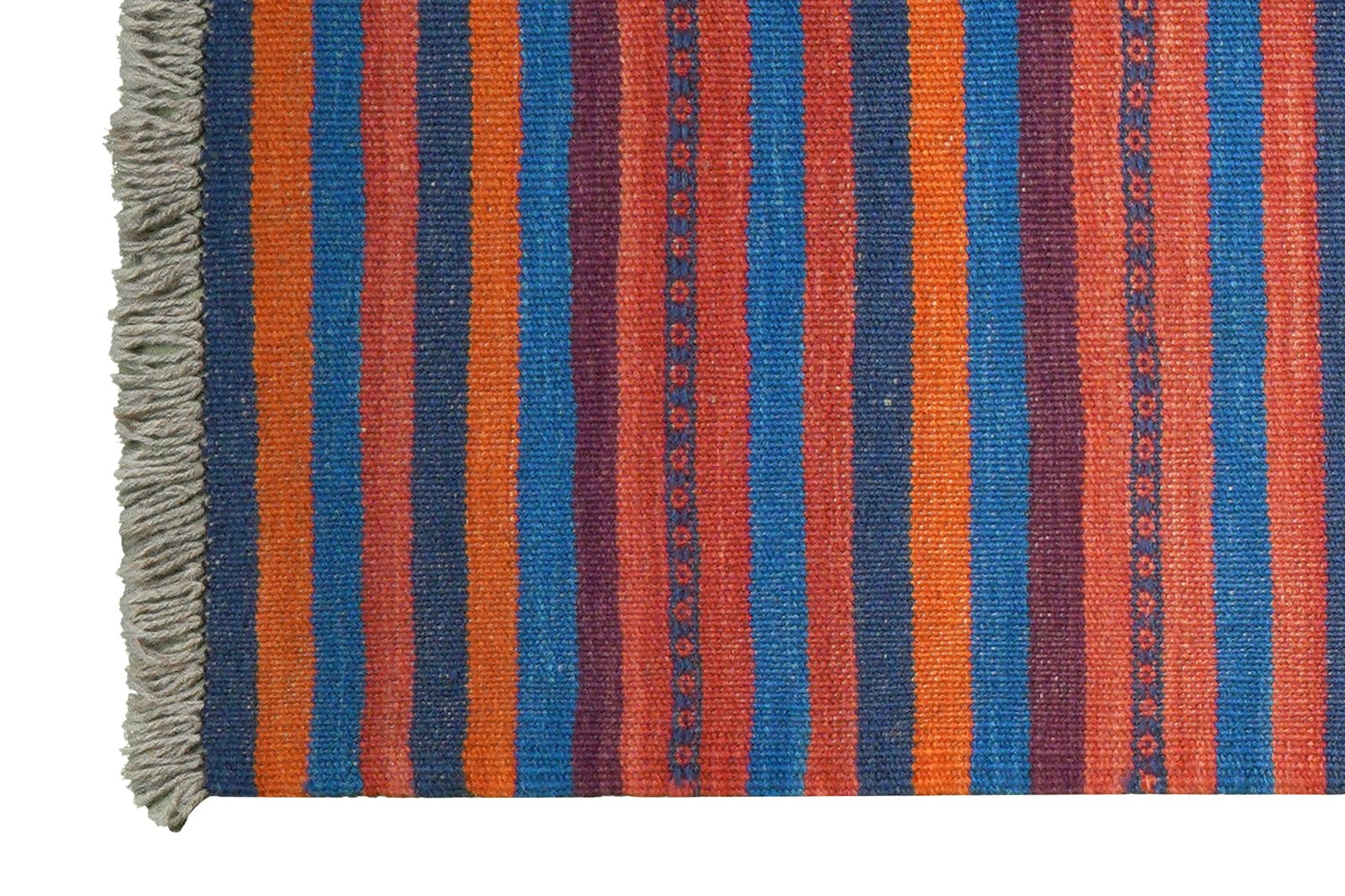Kelim Gashgai — Handmade, 59x198 cm, Multicolor, 100% Virgin Wool | View 3