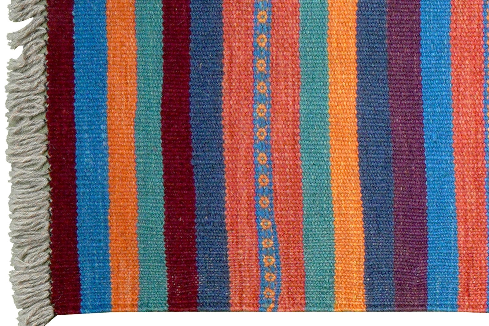 Kelim Gashgai — Handmade, 59x196 cm, Multicolor, 100% Virgin Wool | View 3