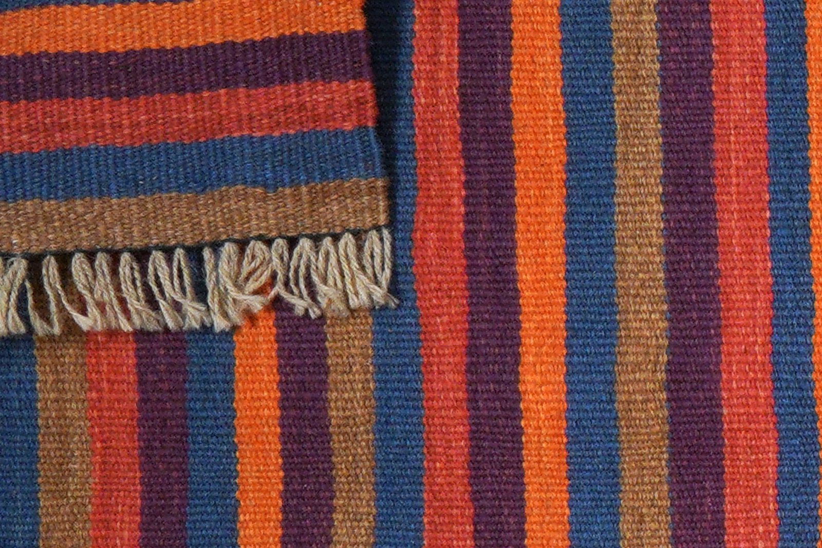 Kelim Gashgai — Handmade, 65x193 cm, Multicolor, 100% Virgin Wool | View 6