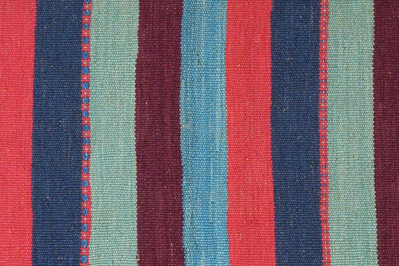 Kelim Gashgai — Handmade, 66x205 cm, Multicolor, 100% Virgin Wool | View 5