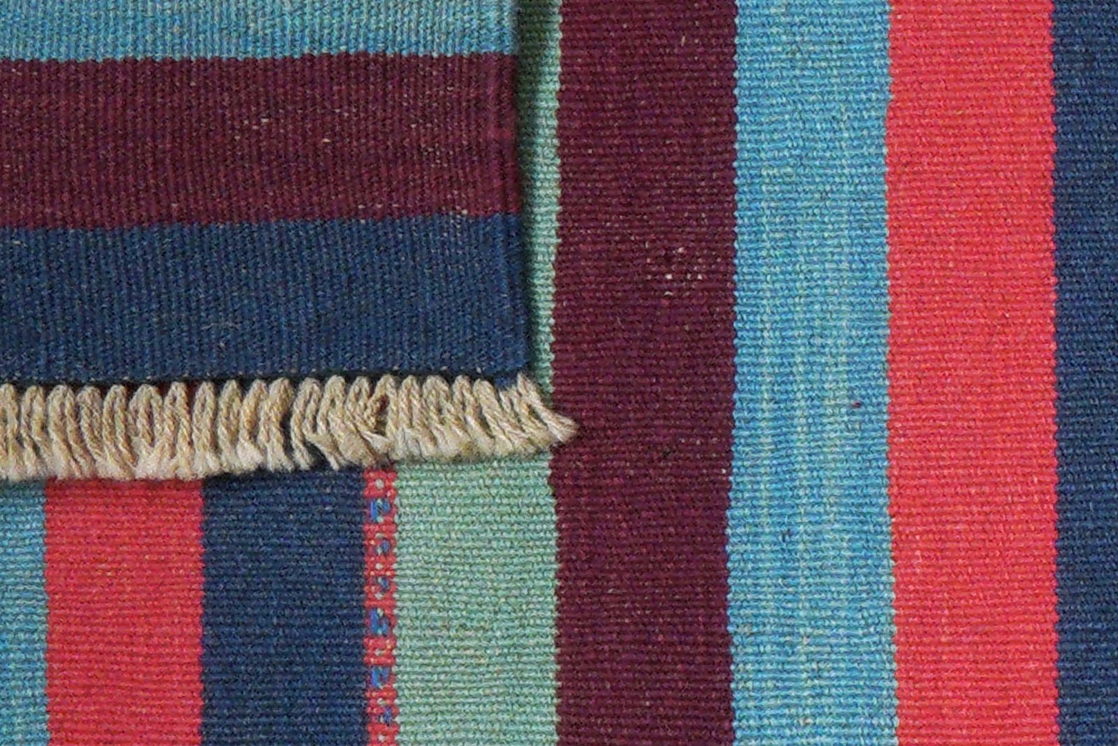 Kelim Gashgai — Handmade, 66x205 cm, Multicolor, 100% Virgin Wool | View 6