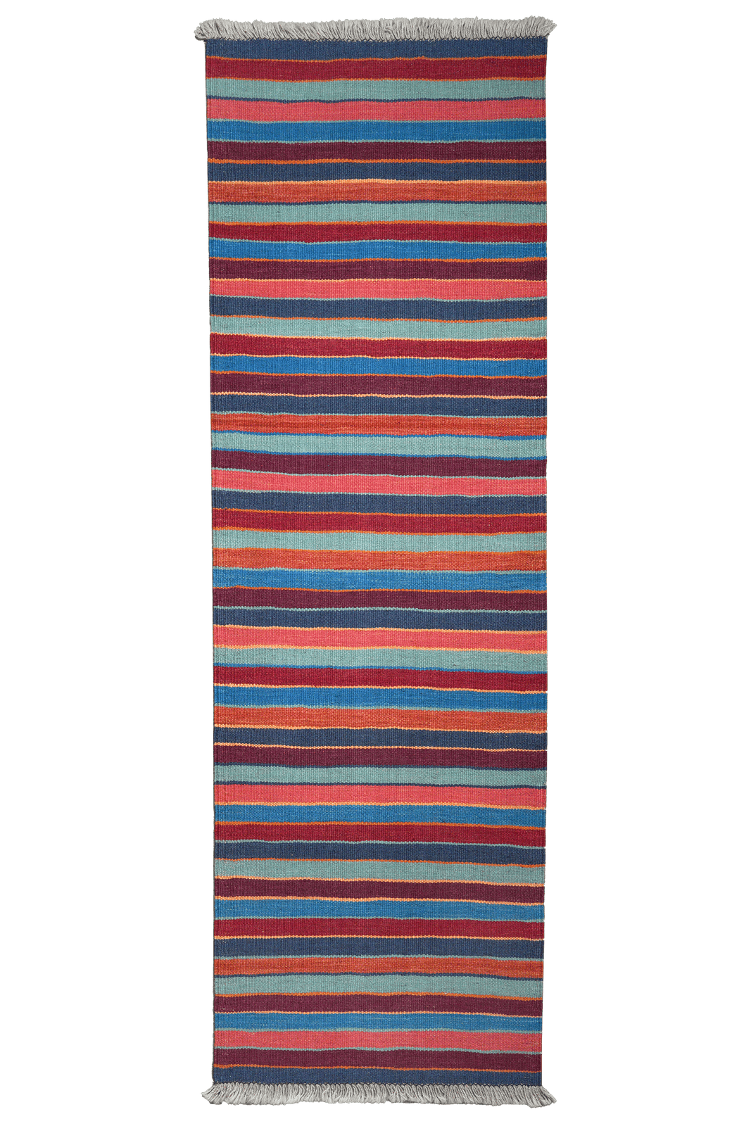 Kelim Gashgai — Handmade, 61x201 cm, Multicolor, 100% Virgin Wool | Main view