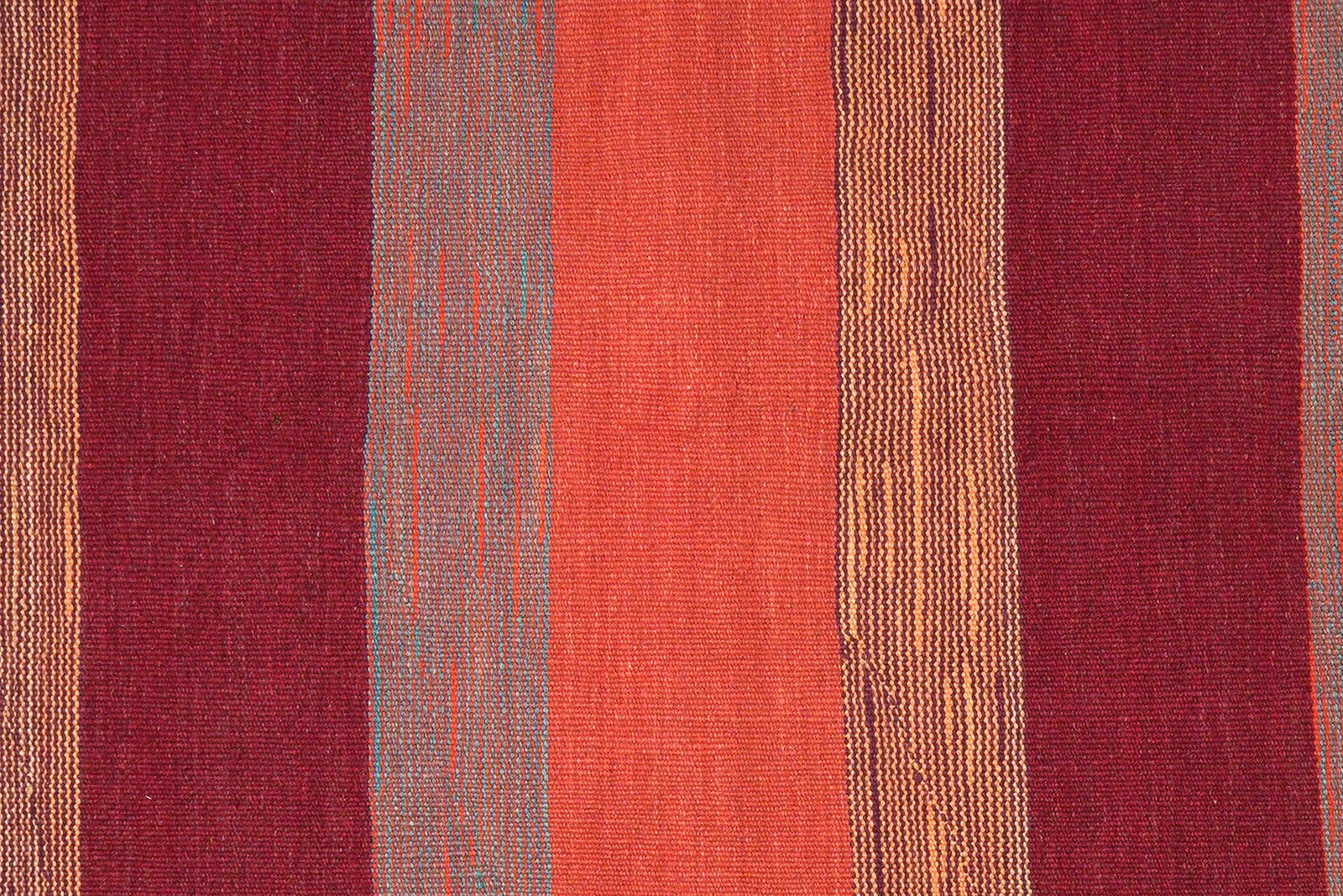 Kelim Gashgai — Handmade, 129x187 cm, Red, 100% Virgin Wool | View 5