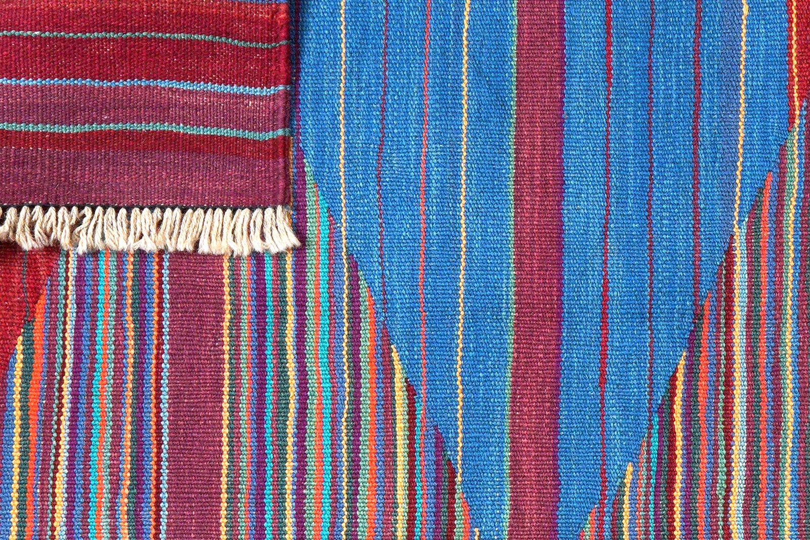 Kelim Gashgai — Handmade, 100x150 cm, Multicolor, 100% Virgin Wool | View 6