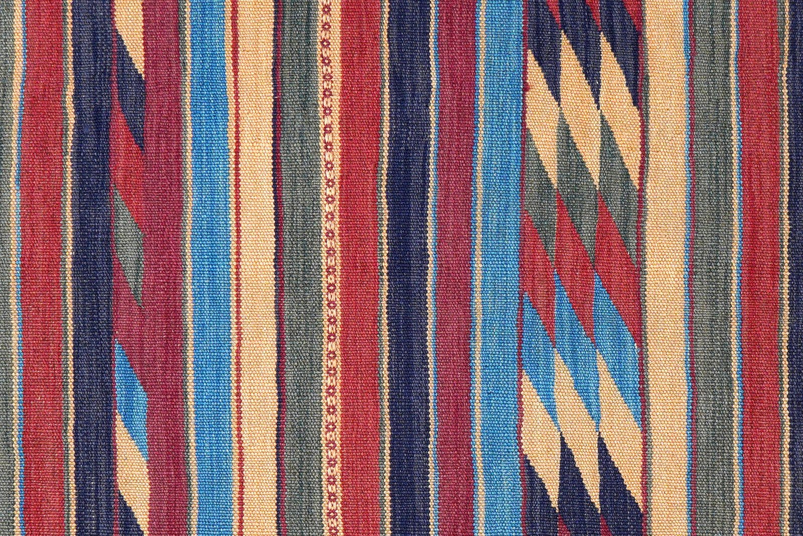 Kelim Gashgai — Handmade, 123x179 cm, Multicolor, 100% Virgin Wool | View 5