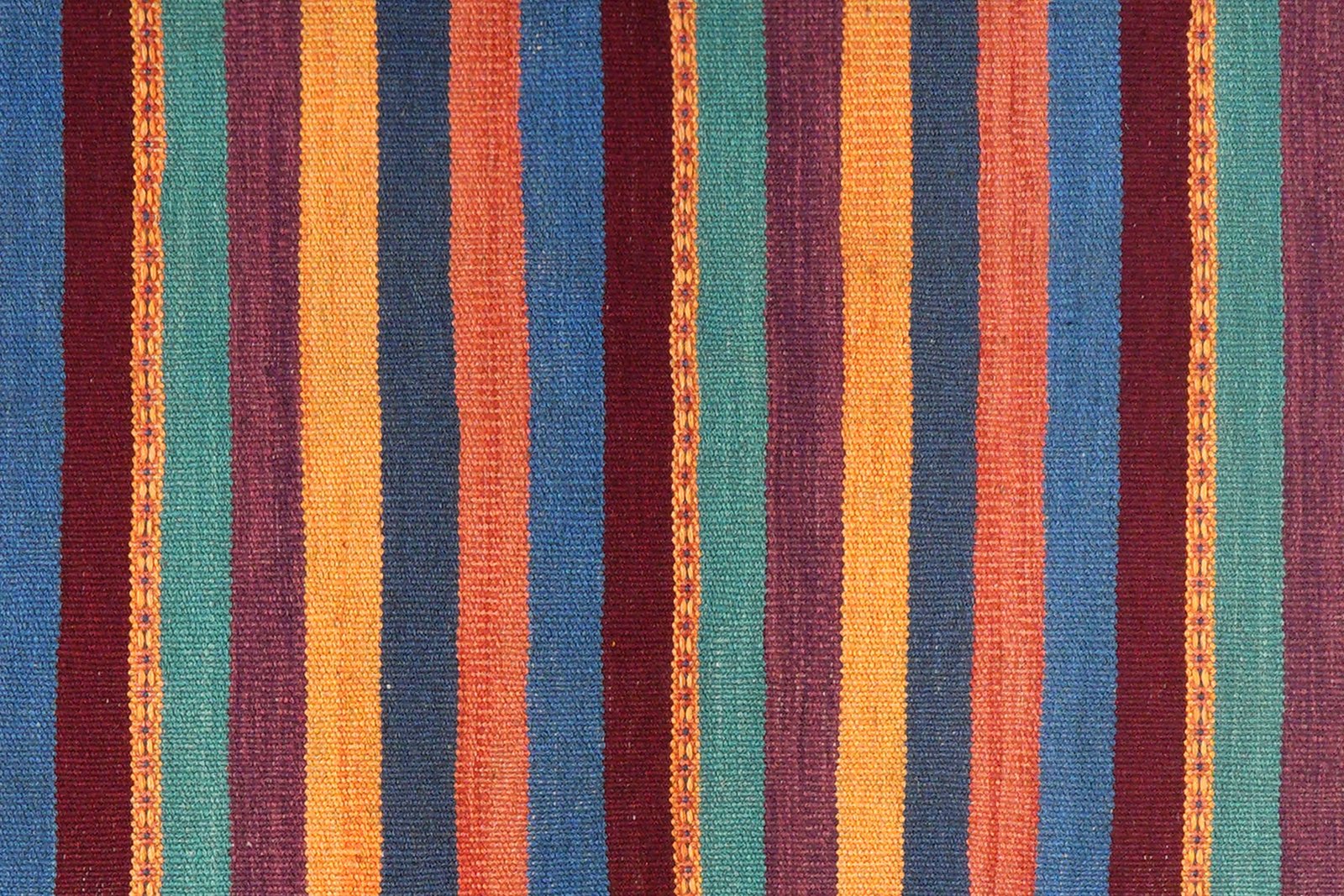 Kelim Gashgai — Handmade, 66x204 cm, Multicolor, 100% Virgin Wool | View 5