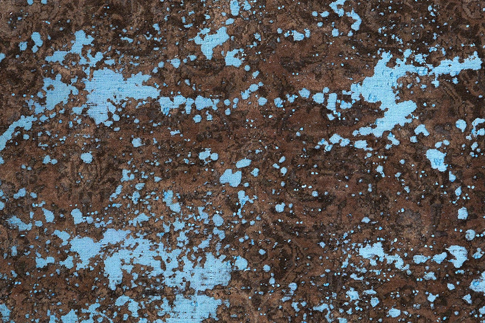Vintage — Hand-knotted, 170x245 cm, Blue, 100% Virgin Wool | View 6