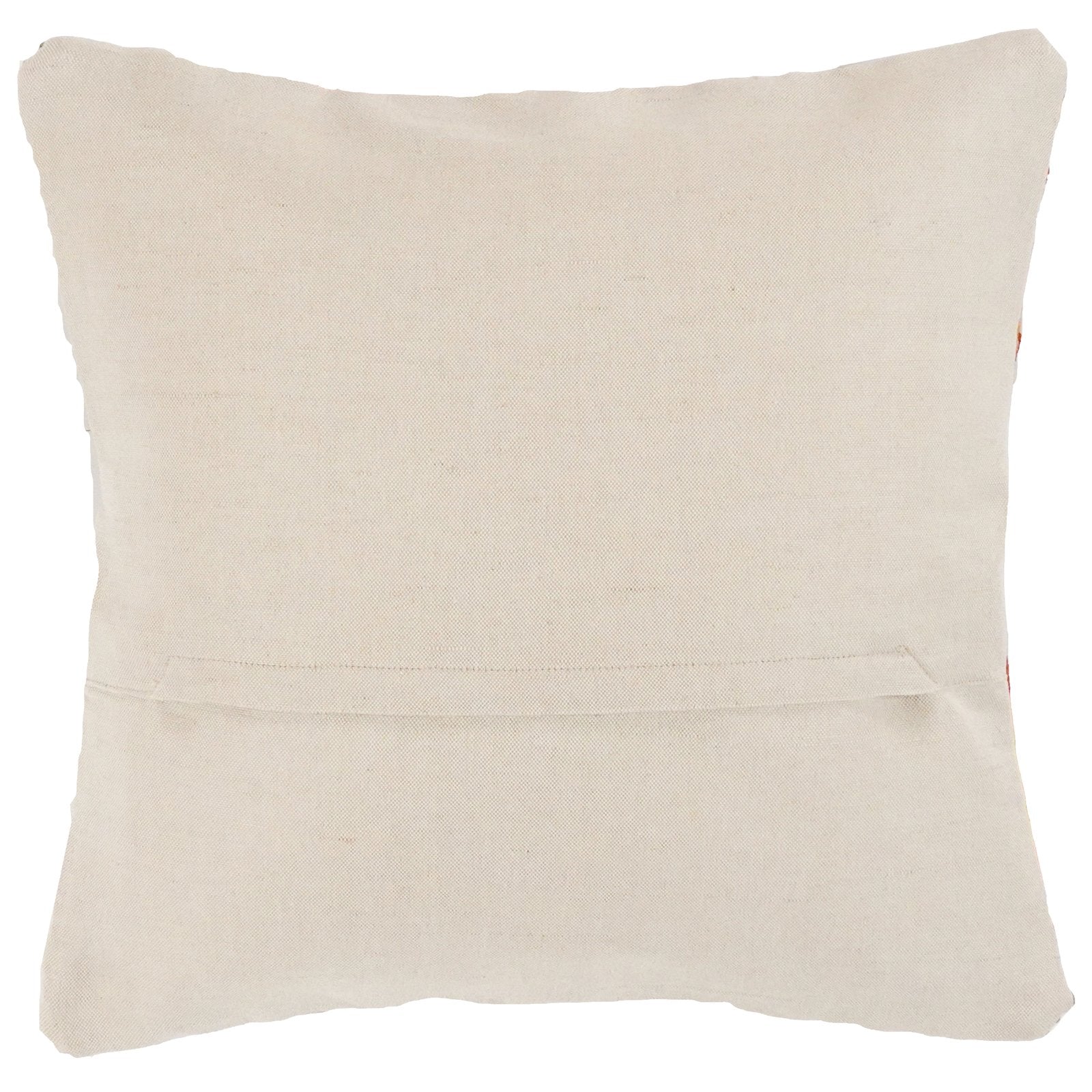 Kelim Kissen — Handmade, 40x40 cm, Multicolor, 100% Virgin Wool | View 3