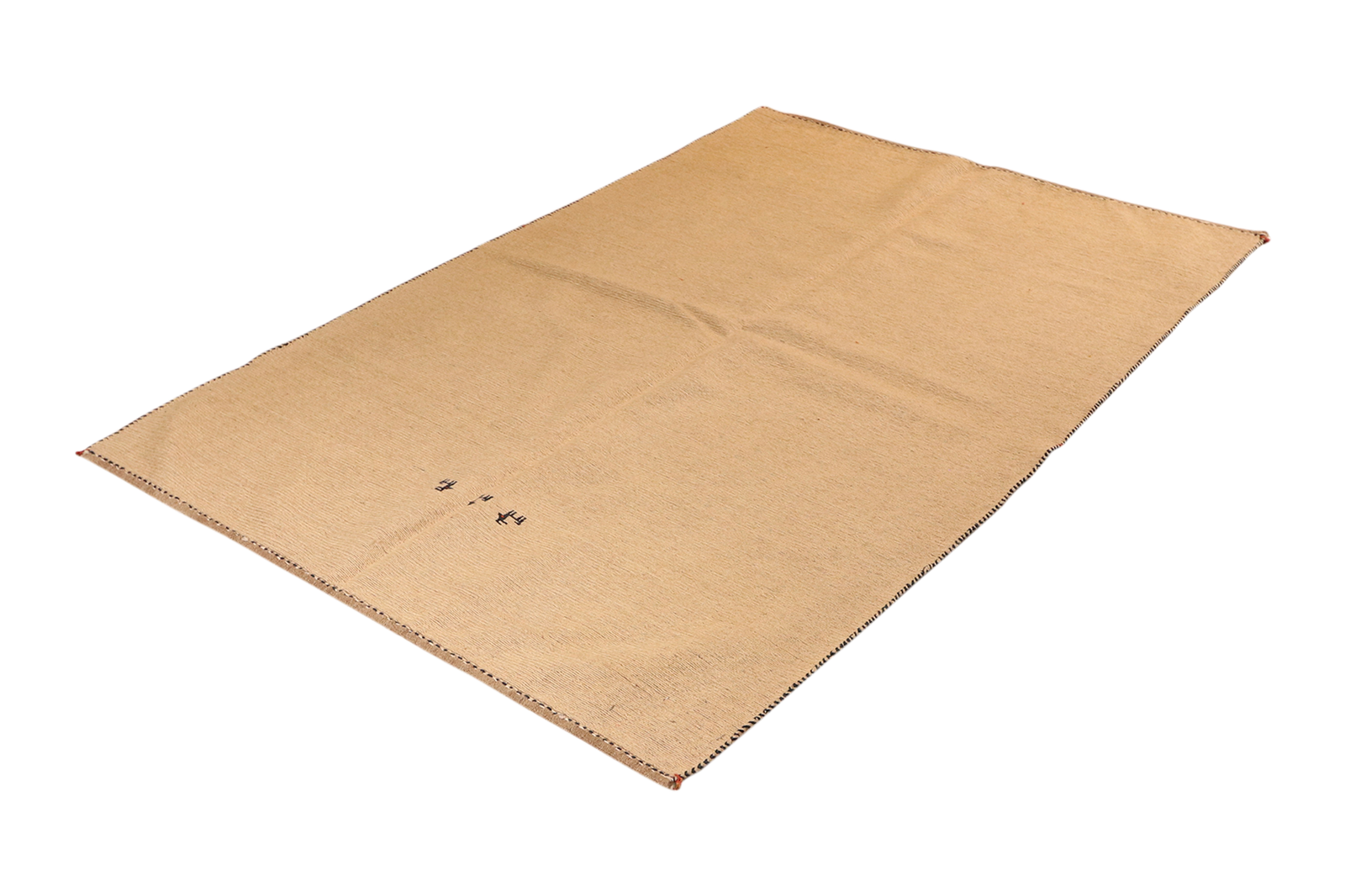 Kelim Gashgai — Handgefertigt, 189x128 cm, Beige | View 6