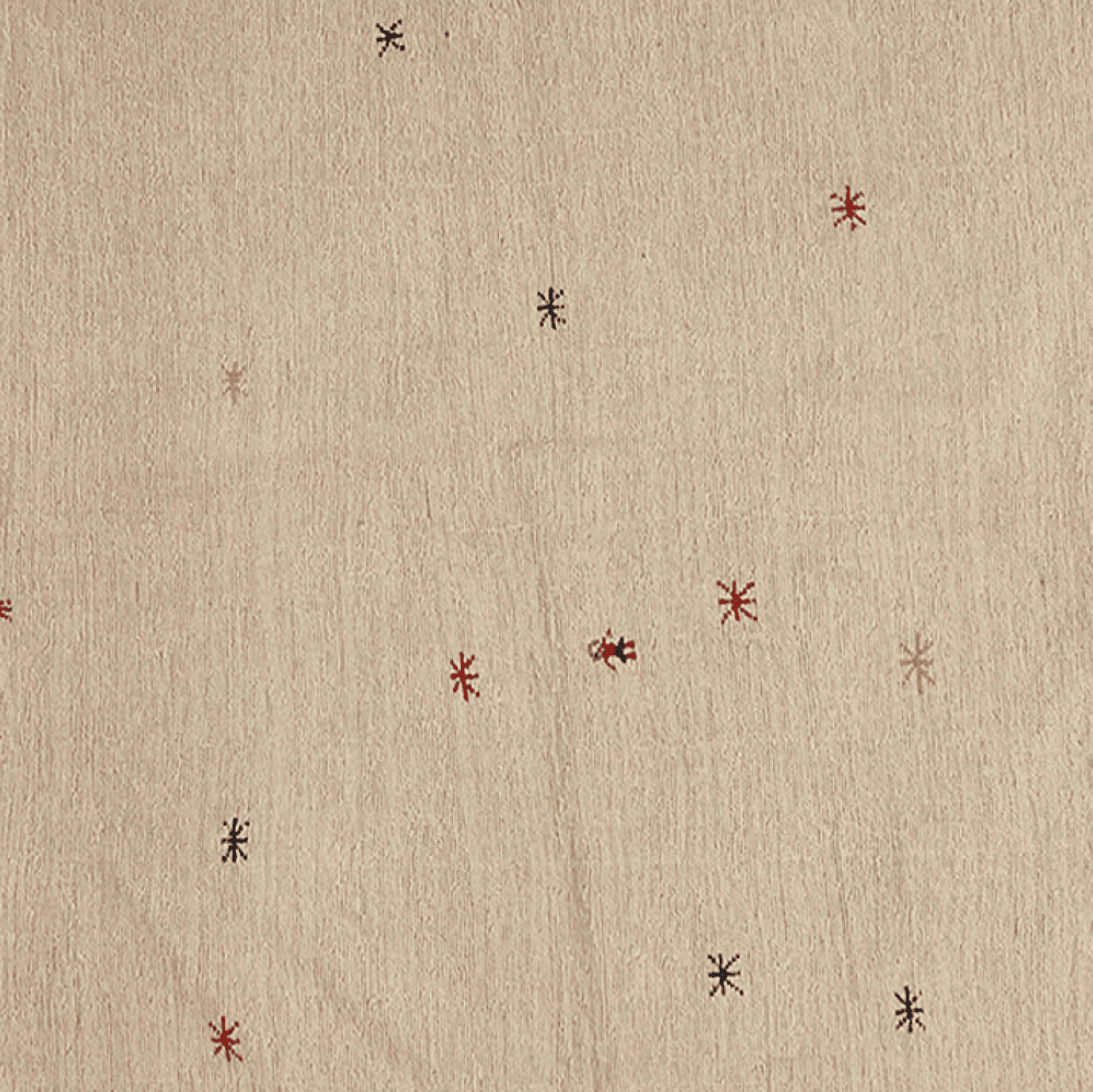 Kelim Gashgai — Handmade, 150x195 cm, Beige, 100% Virgin Wool | View 4