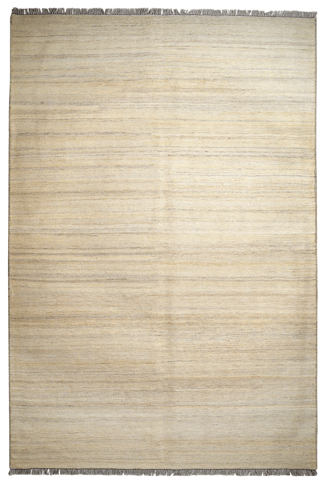 Kelim Gashgai — Handmade, 168x250 cm, Beige, 100% Virgin Wool | Main view