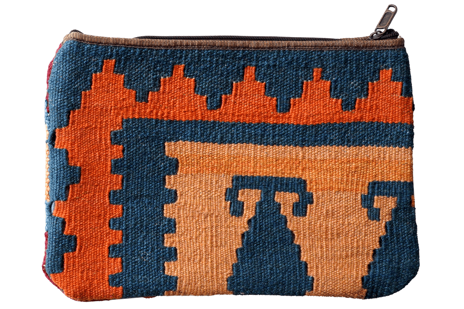 Kelim Bag Nathalie — Handmade, 26x36 cm, Multicolor, 100% Virgin Wool | View 3