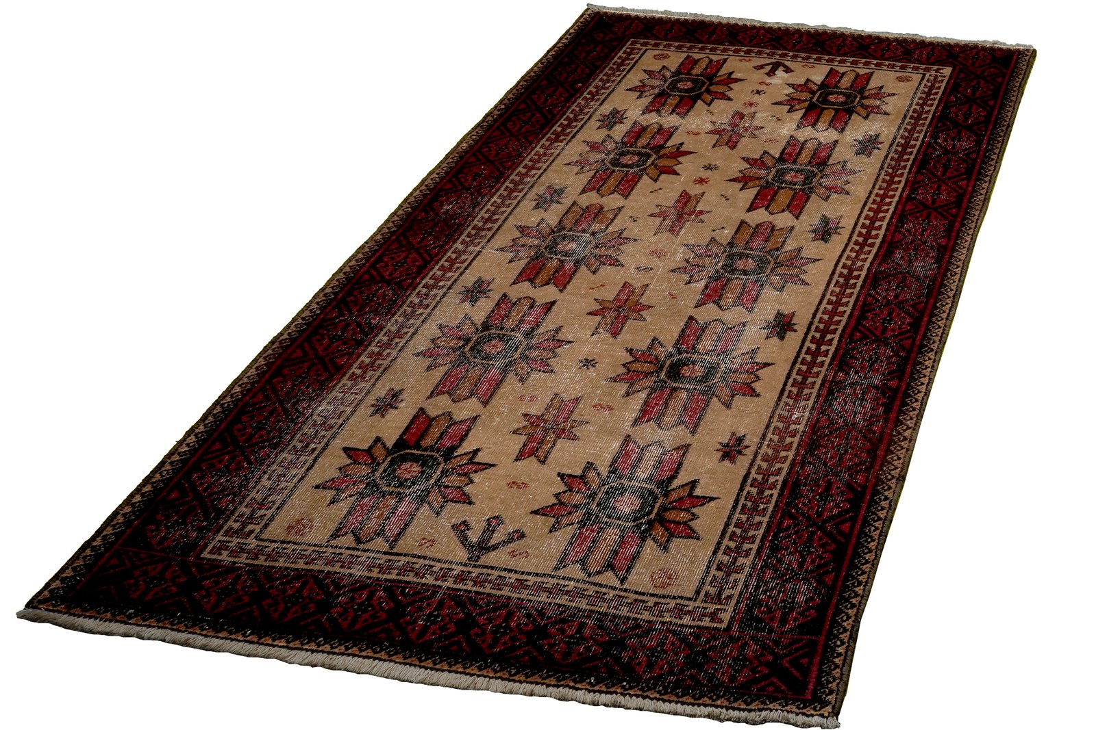 Heritage — Hand-knotted, 99x195 cm, Brown, 100% Virgin Wool | View 5