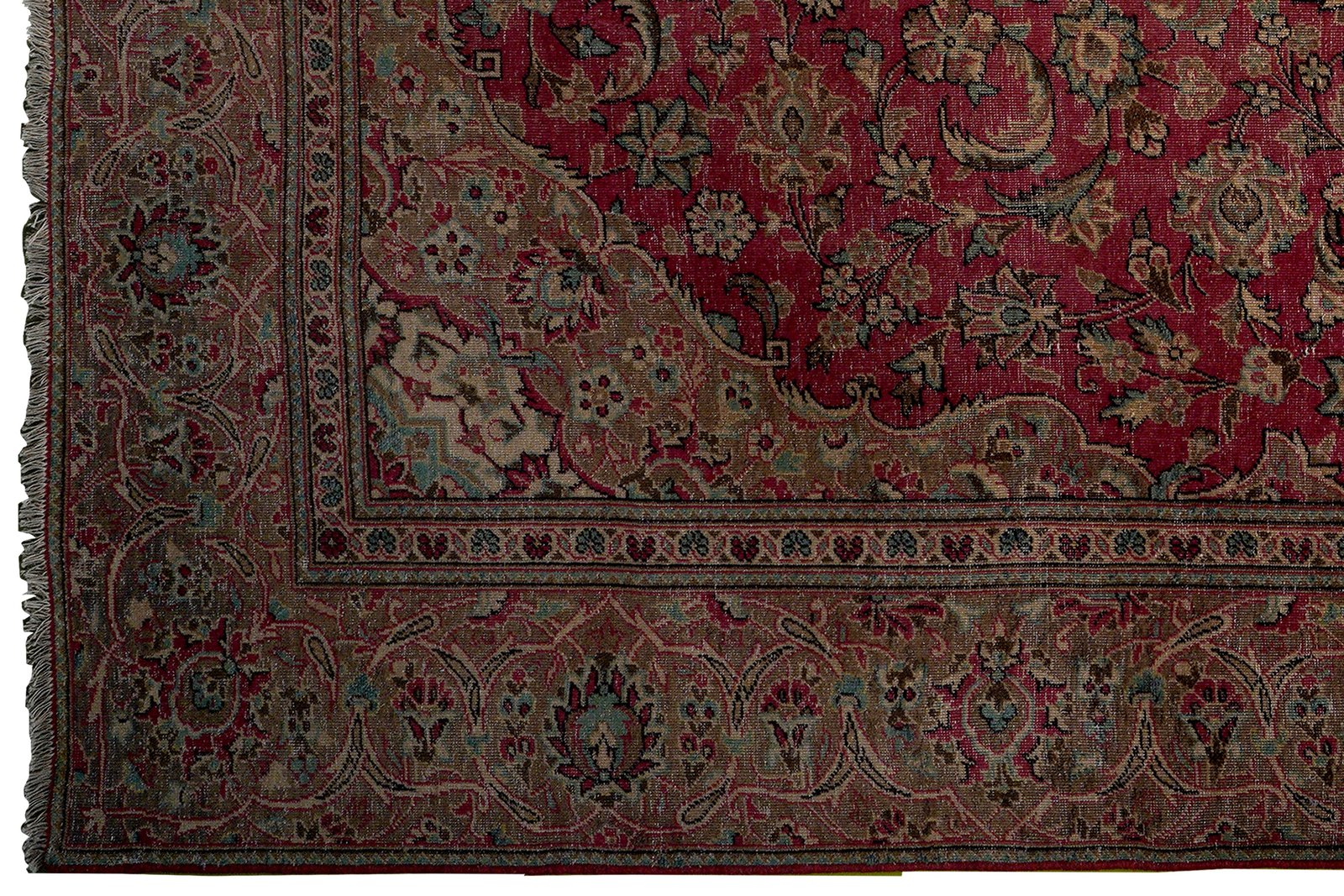 Heritage — Hand-knotted, 191x288 cm, Red, 100% Virgin Wool | View 3