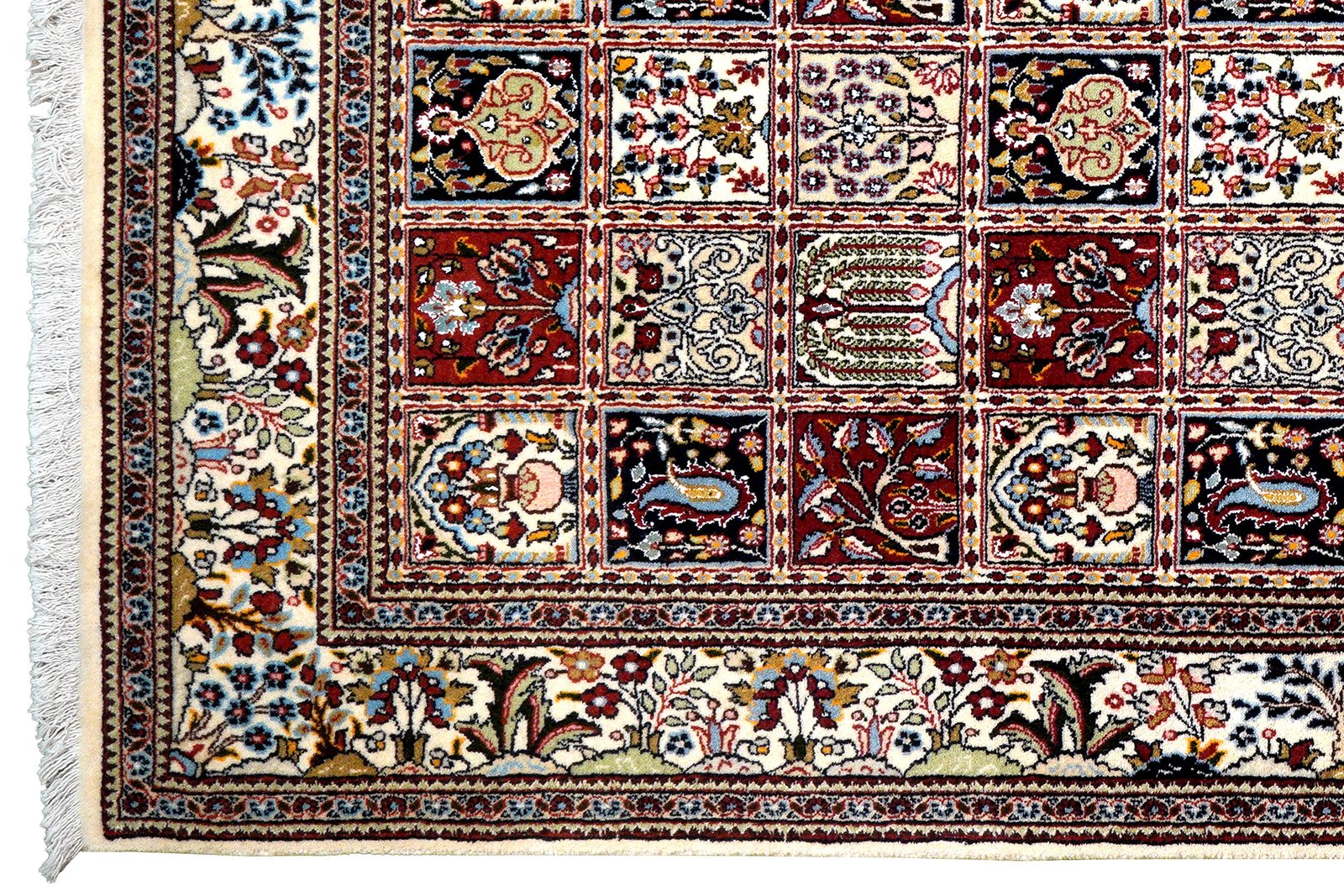 Moud Felder — Hand-knotted, 148x197 cm, Multicolor, 100% Virgin Wool | View 3