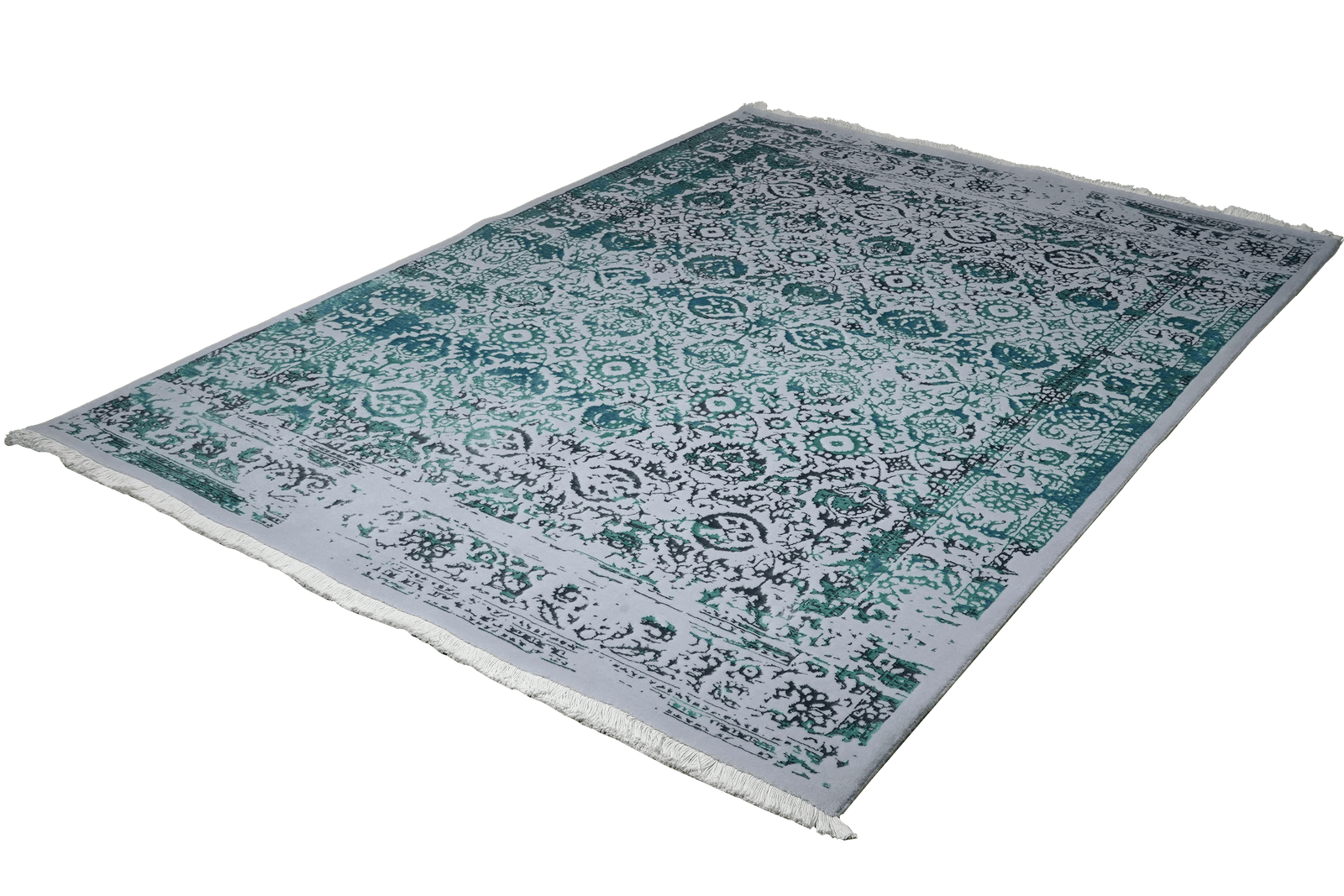 Paradayda — Hand-knotted, 175x237 cm, Blue, 60% Viskose, 40% Baumwolle | View 5