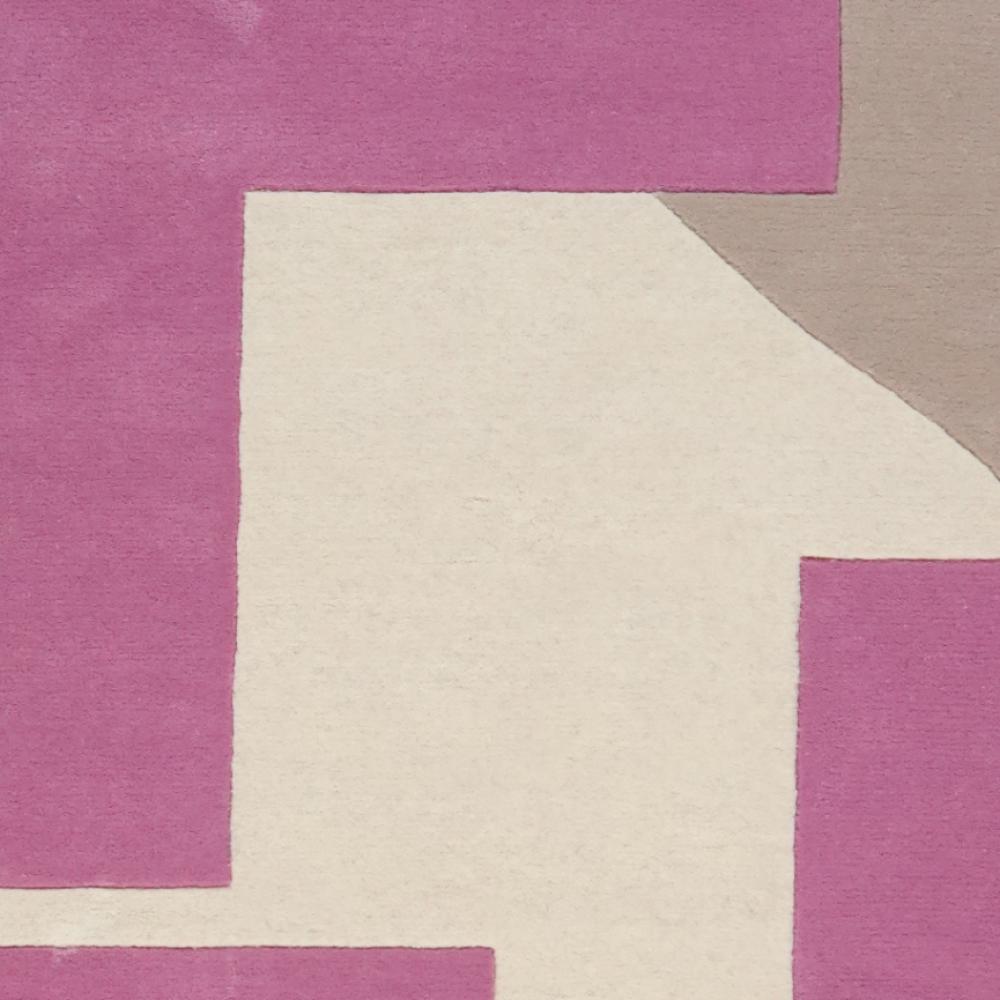 Milo — Hand-knotted, 200x150 cm, Violett, 50% Schurwolle, 50% Viskose | View 4